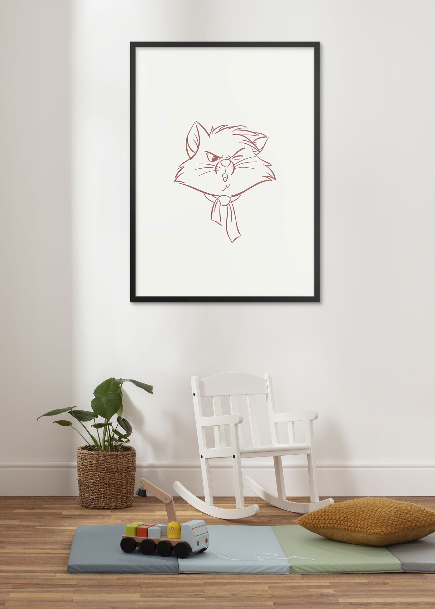 Komar Bild "Brave Berlioz" Natur 1 Stk. tlg. Wandbild zur Dekoration im Kin günstig online kaufen