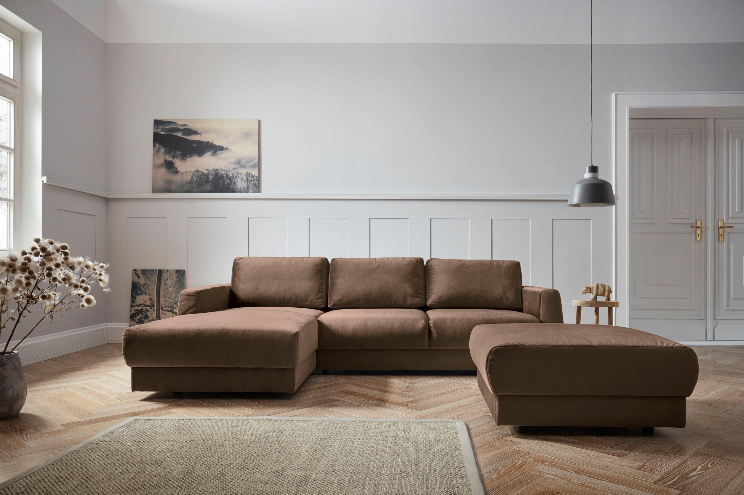 andas Ecksofa »Hobro L-Form«, in 3 Bezugsqualitäten in vielen Farben, Design by Morten Georgsen