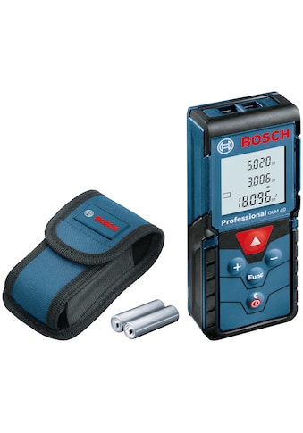 Bosch Professional Lasermessgerät »GLM 40 Professional«, Staub- und Spritzwasserschutz... kaufen