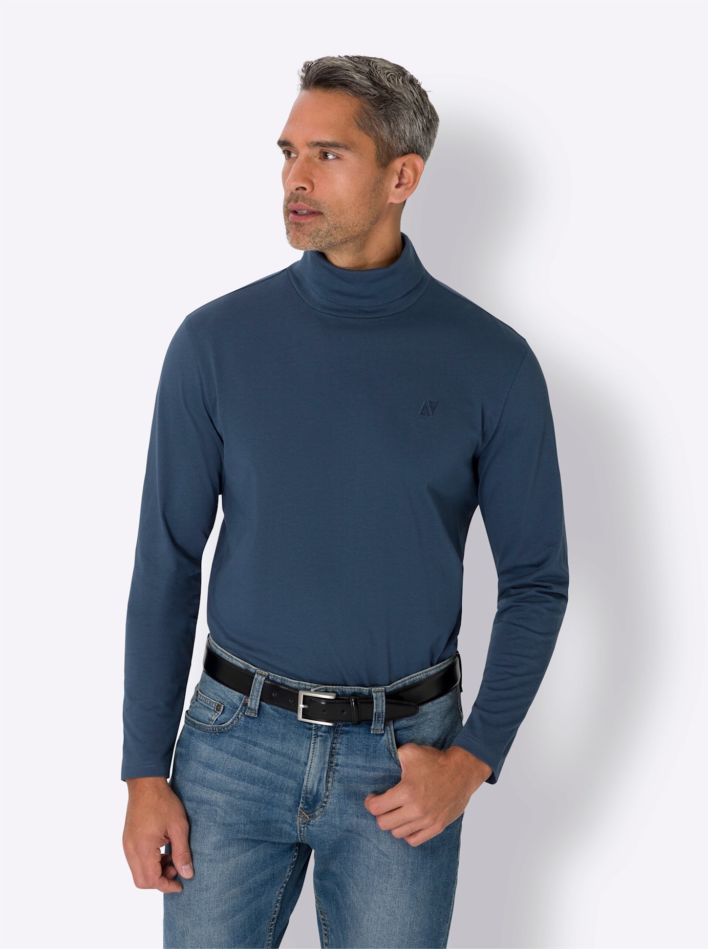 Classic Rollkragenshirt »Rollkragen-Shirt«, (1 tlg.)