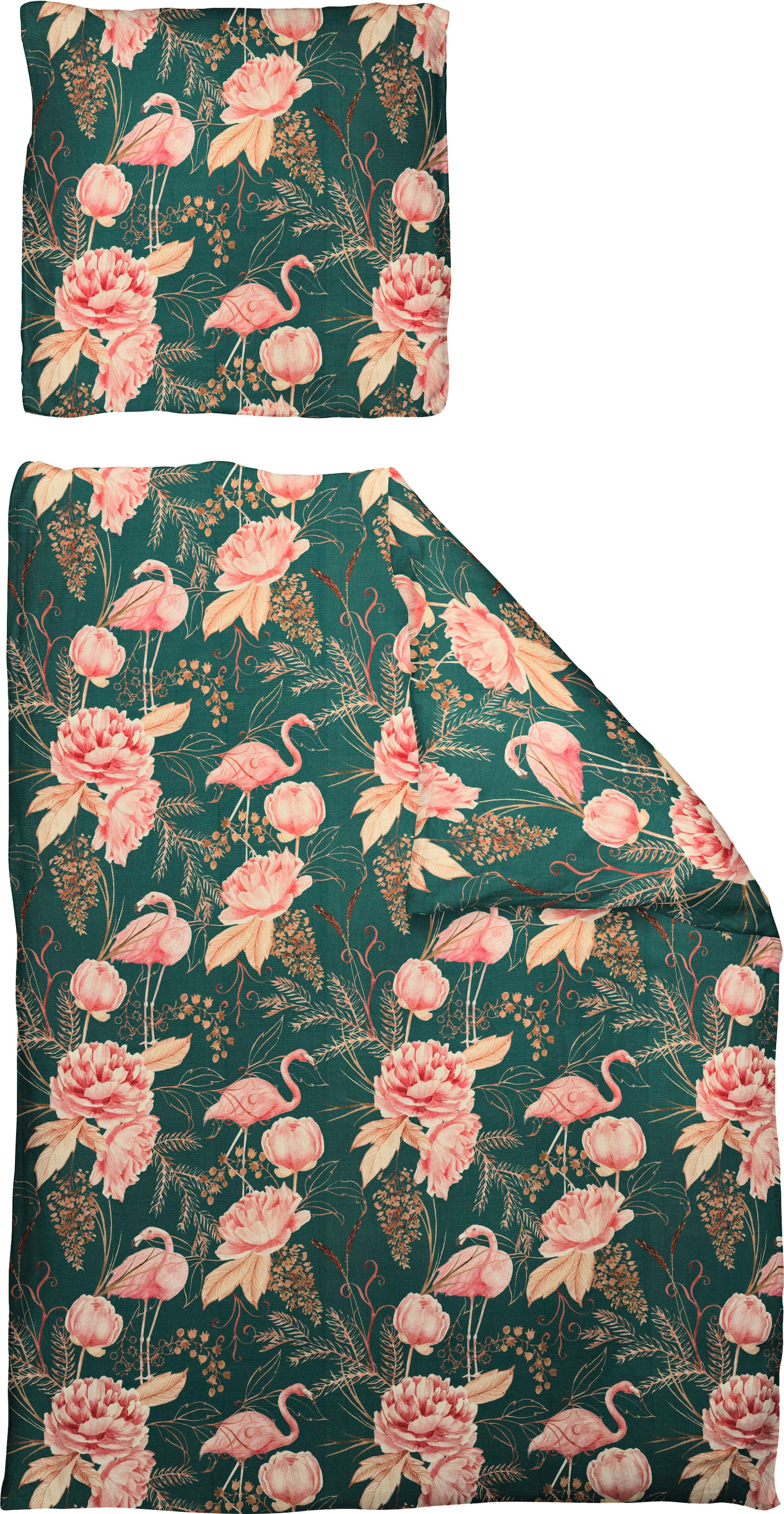 Adam Bettwäsche "Eden" 2 Stk. aus 100 % Bio-Baumwolle, 2 teilig - Bettwäsch günstig online kaufen