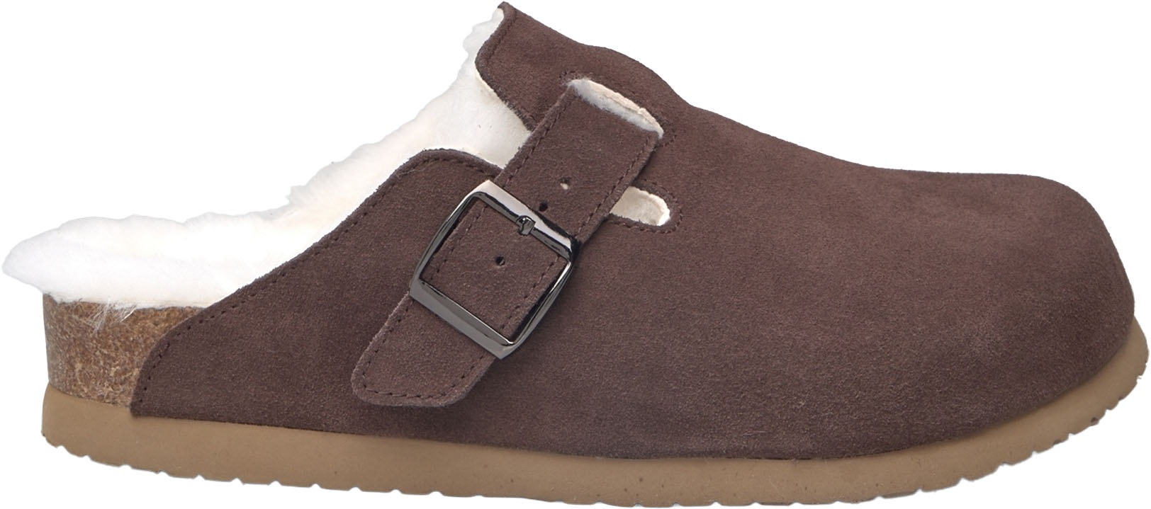 rosemunde Hausschuh "Evelyn Leather Sandals" wärmend, mit Memory-Foam, weic günstig online kaufen