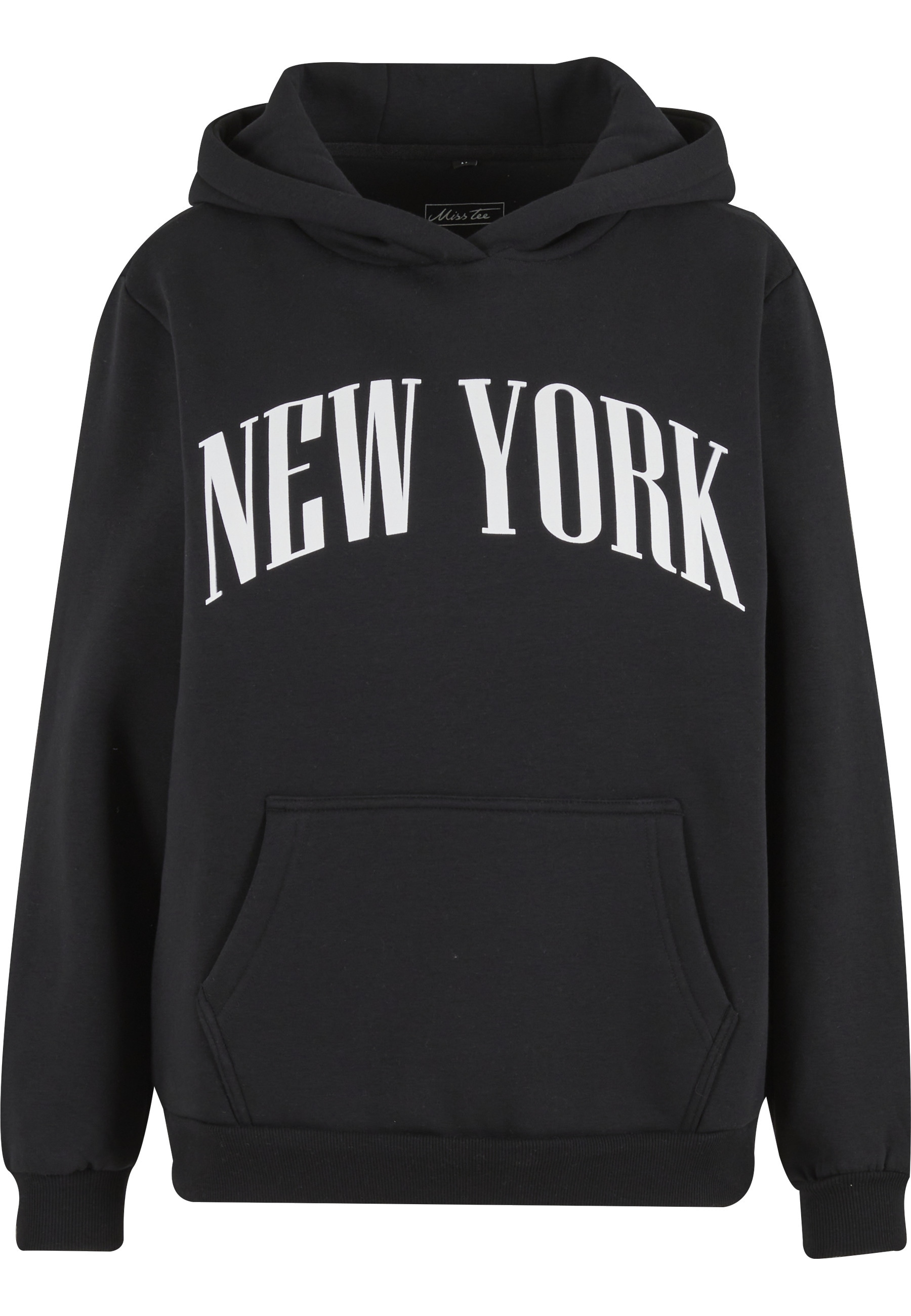 Miss Tee Kapuzenpullover »Miss Tee New York Ladies Fluffy Hoody« 1