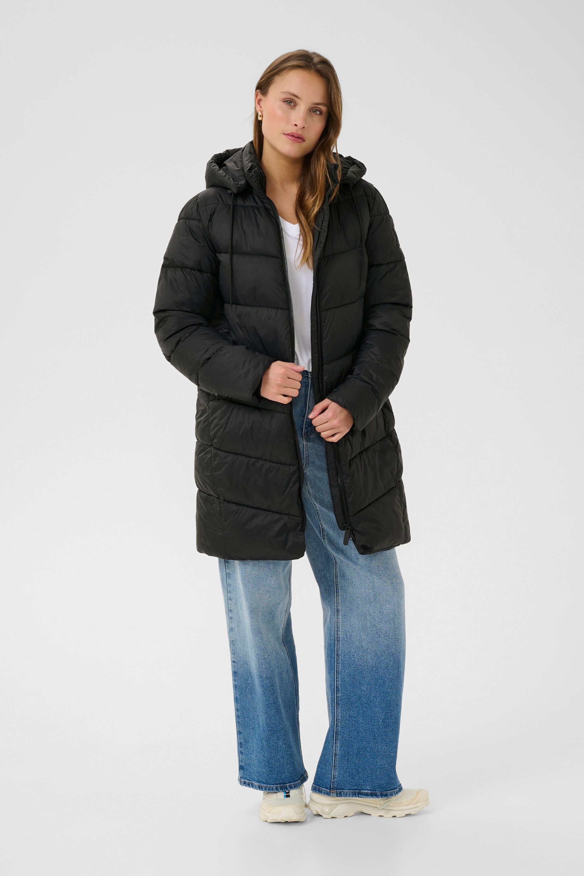 KAFFE Wintermantel »Damen Jacke KAsusanne«