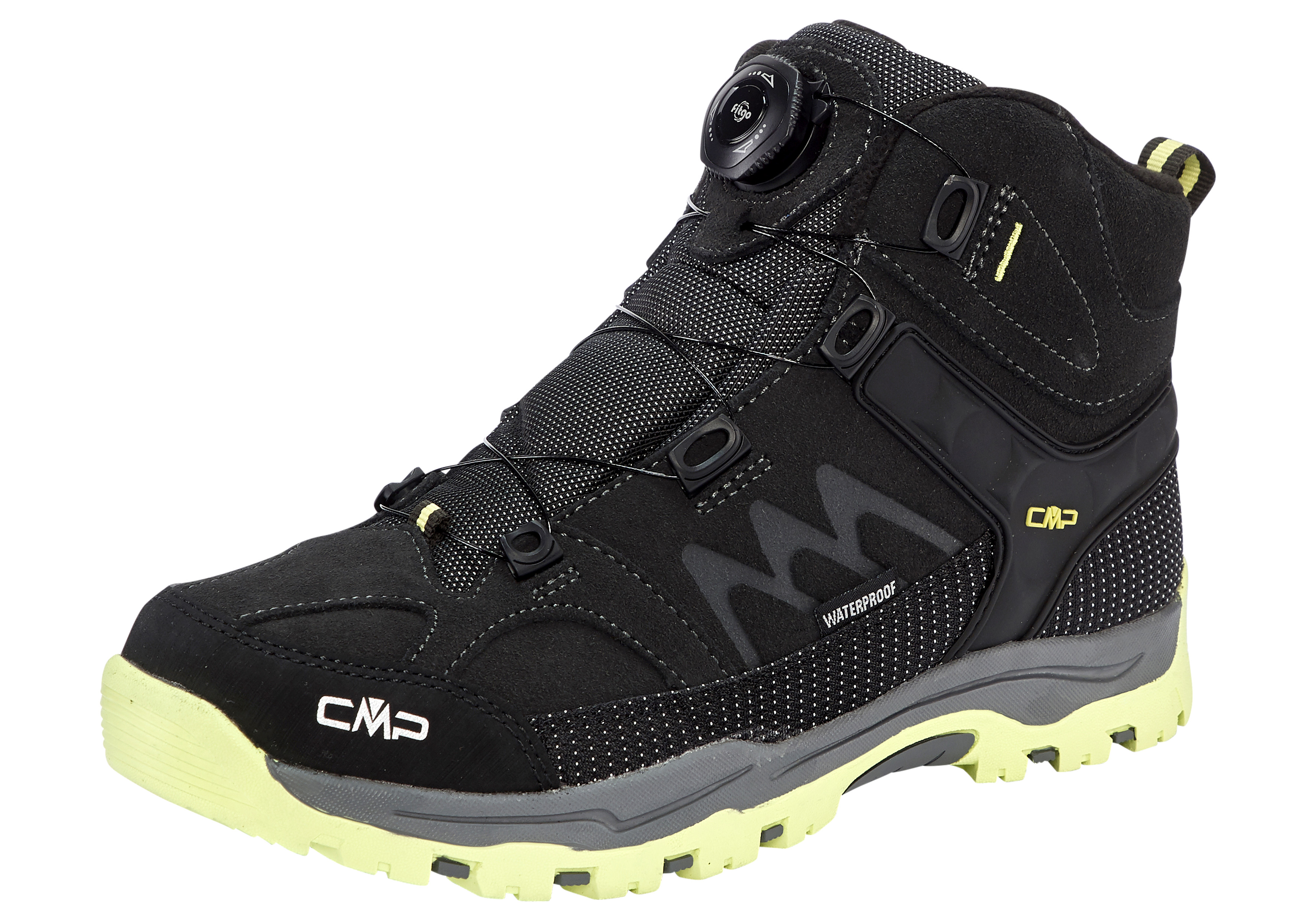 CMP Outdoorschuh "KIDS KIRUNA MID FITGO FLEECE WP TREKKING SHOES" Winterstiefel, Winterschuhe, gefüttert,wasserdicht