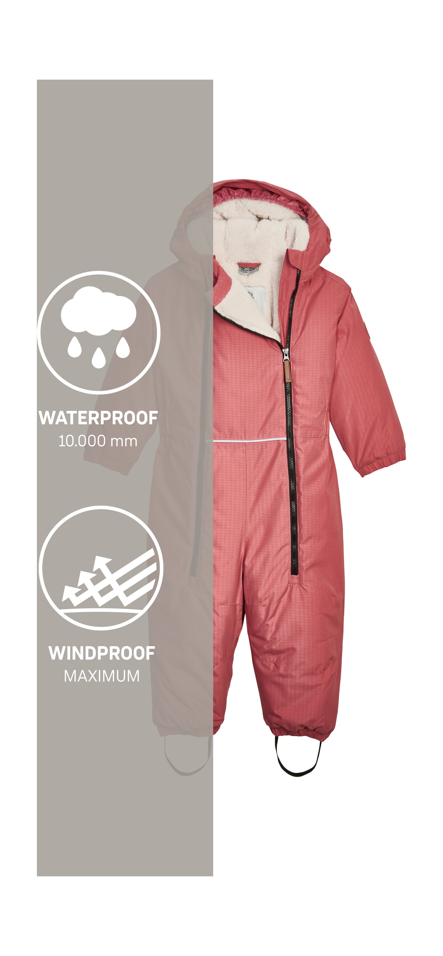 first instinct by killtec Overall »FIOW 59 MNS ONPC«, Wind- und wasserdichter Overall mit verschweißten Nähten, PFAs-frei