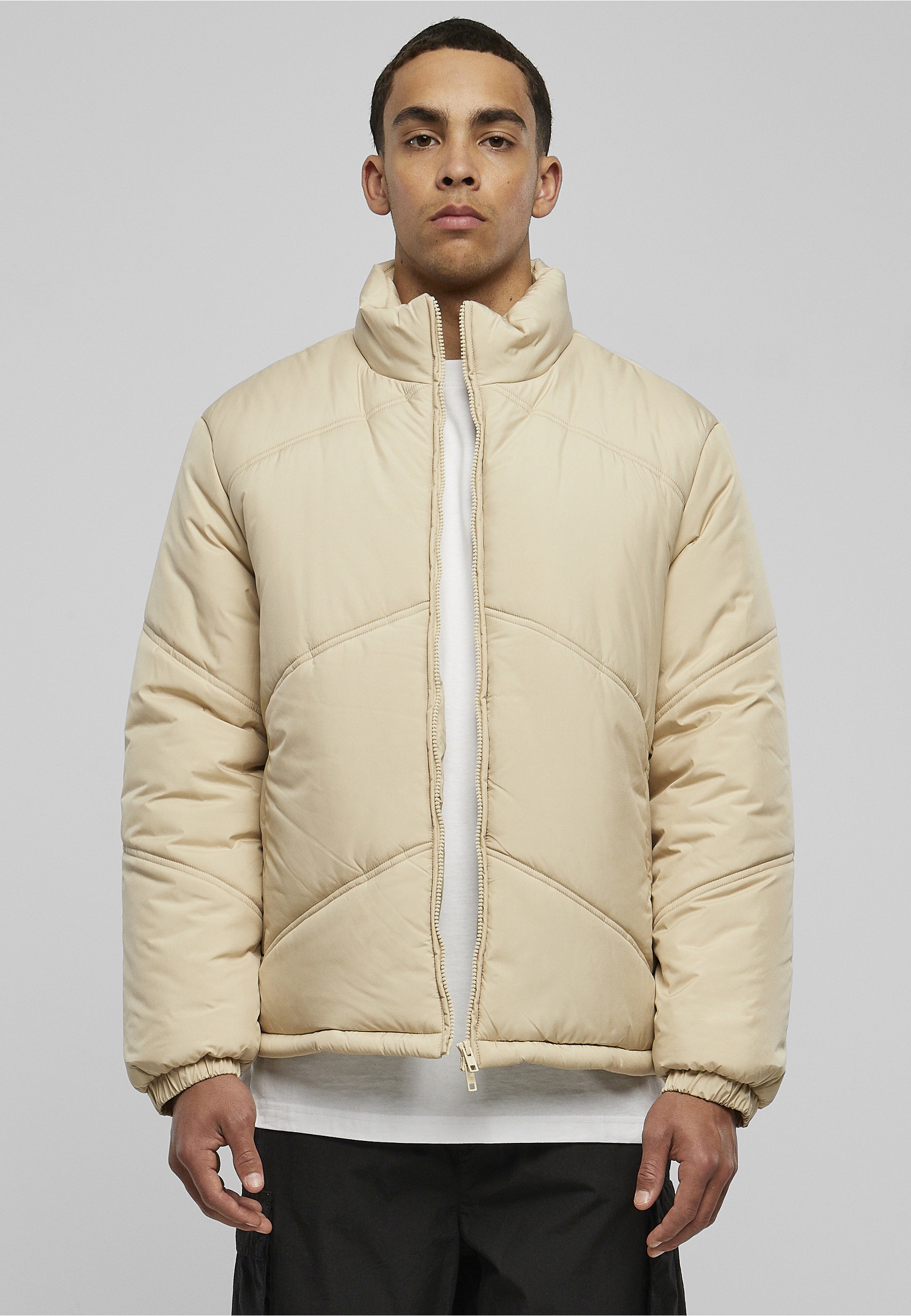 URBAN CLASSICS Allwetterjacke »Urban Classics Herren Arrow Puffer Jacket« 1 Stk. tlg. ohne Kapuze
