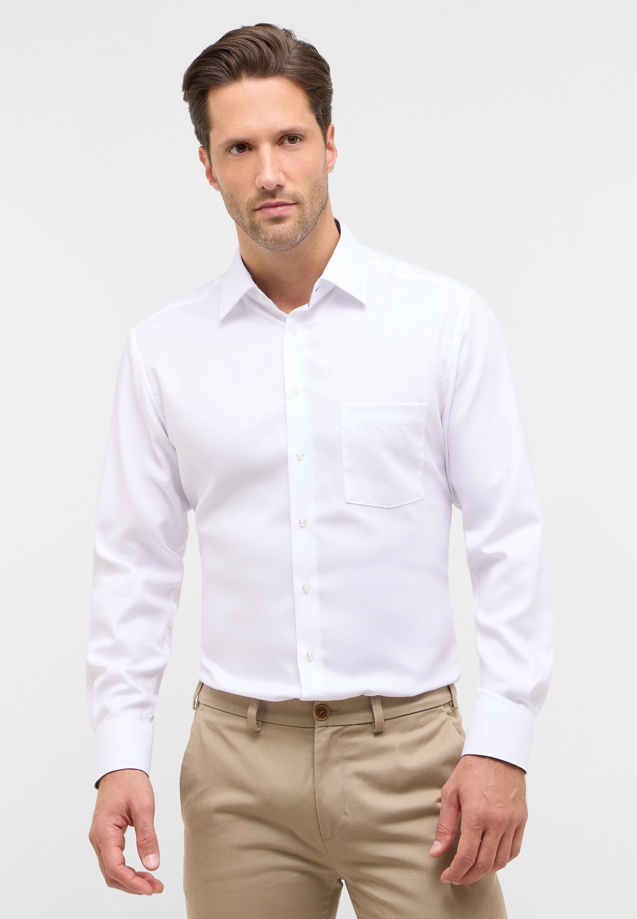 Eterna Langarmhemd MODERN FIT NON IRON (bügelfrei) günstig online kaufen