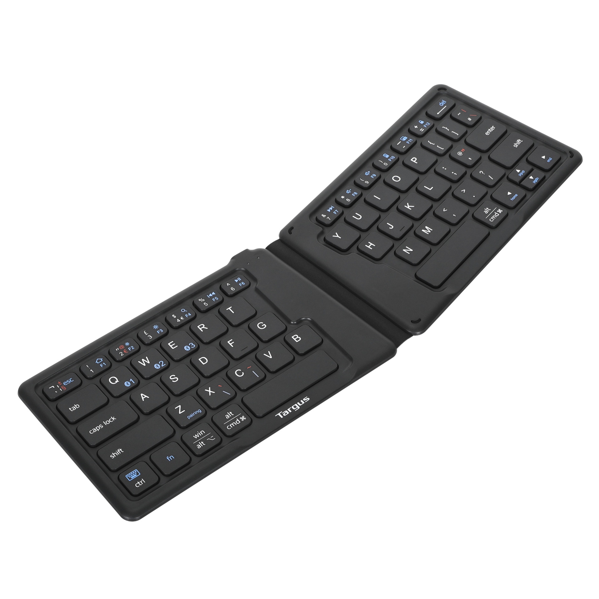 Targus ergonomische Tastatur »Ultra-Compact Ergo Bluetooth-Universal-Keyboard (UK)«, (ergonomische Form)