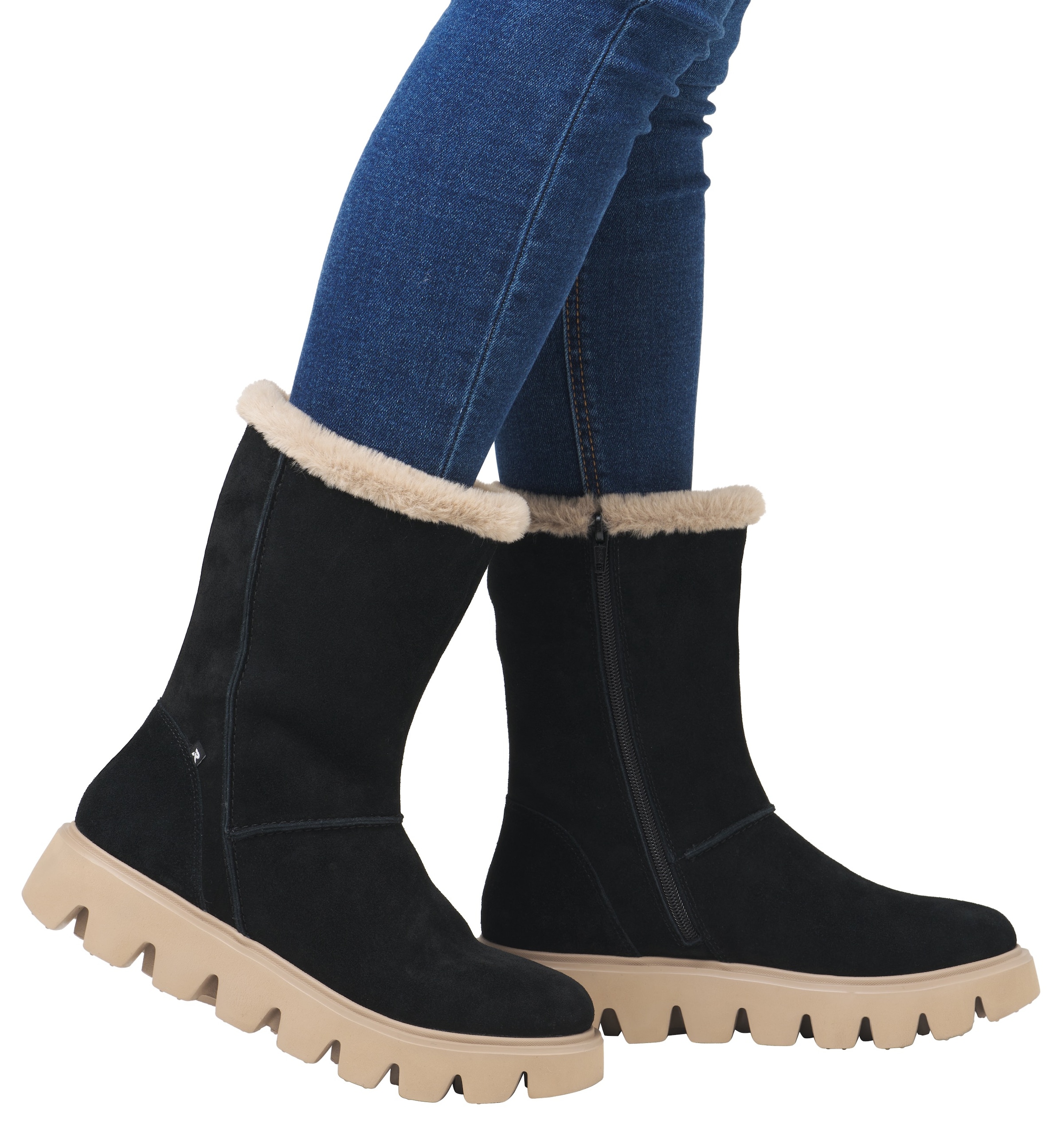 Rieker EVOLUTION Winterstiefel, Snowboots, Plateaustiefel mit Innenreißvers günstig online kaufen