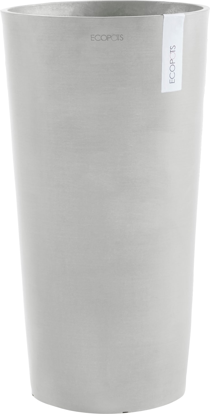 Blumentopf »AMSTERDAM HIGH White Grey«, BxTxH: 41x41x76 cm