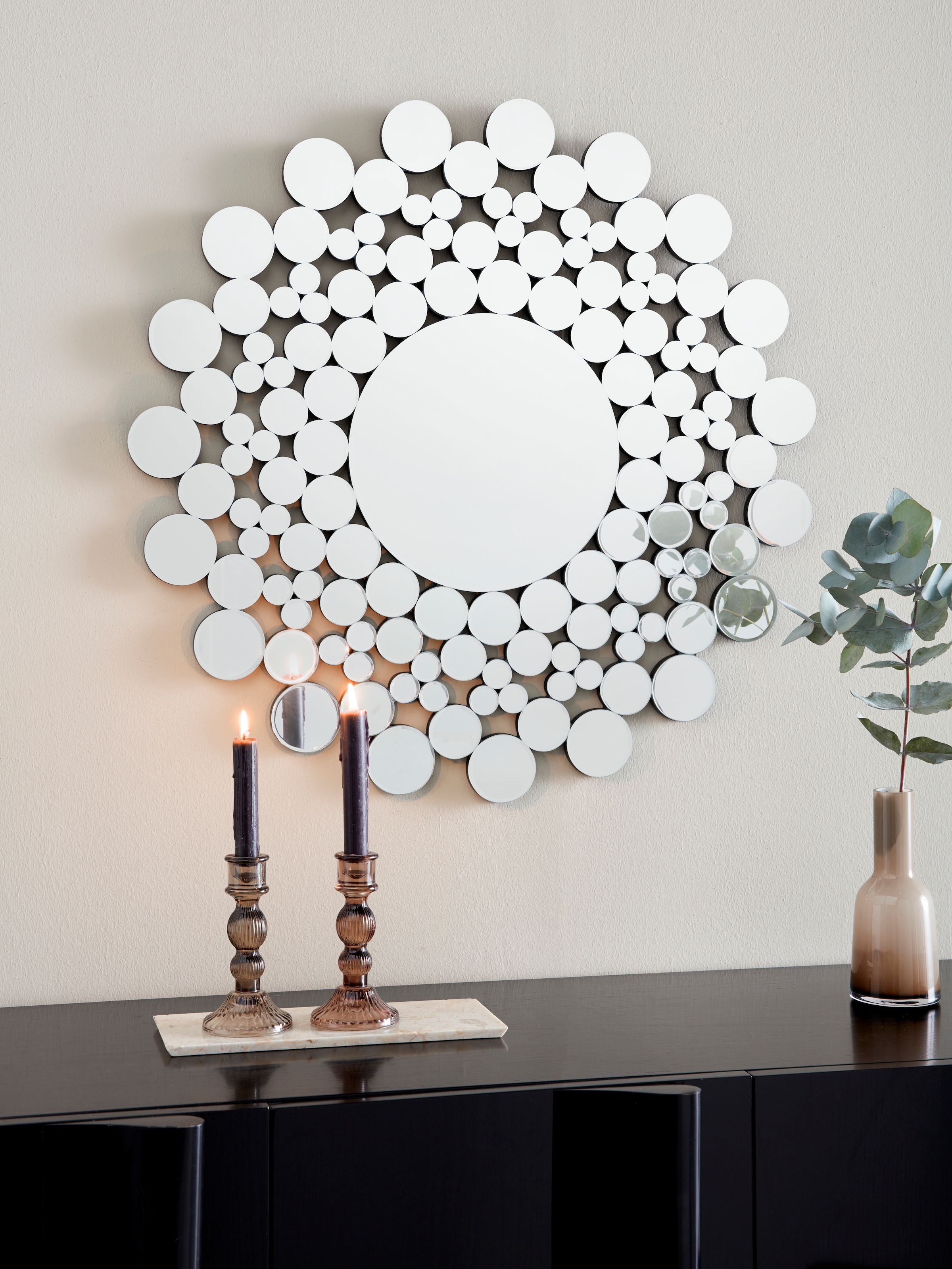 BAUR cm Spiegelelementen, Ø Kretschmer Wandspiegel, 70 Dekospiegel, Guido | aus Dekospiegel, Maria Home&Living