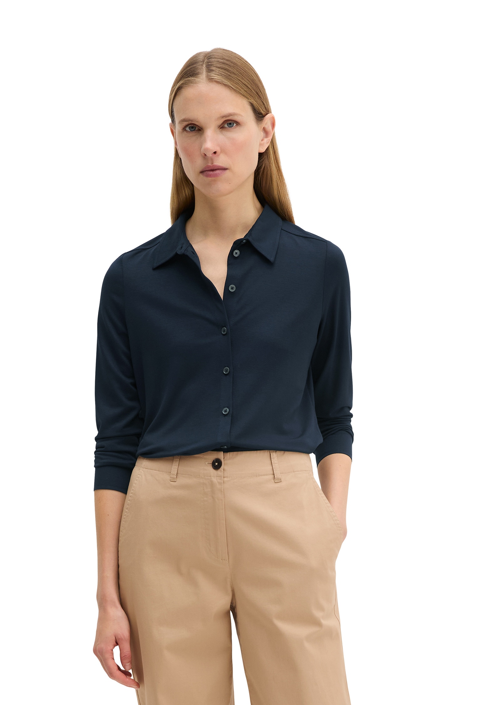 Marc O'Polo Blusenshirt »aus LENZING™ ECOVERO™«