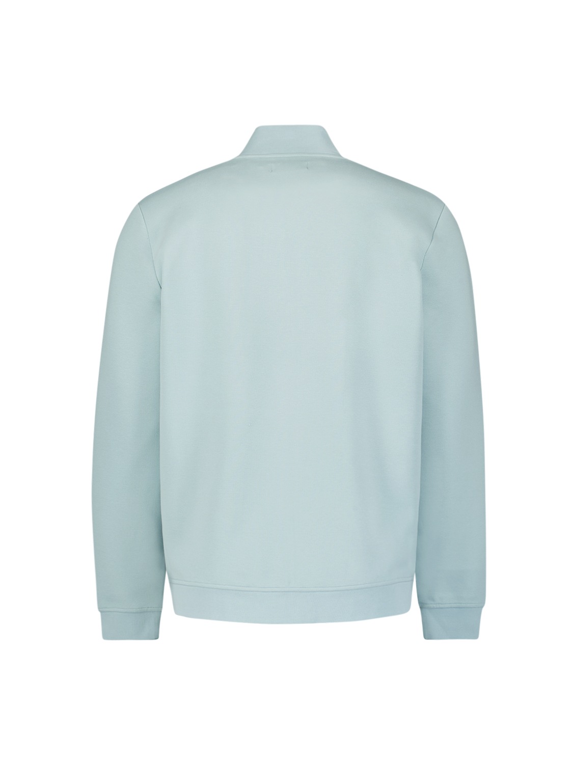 NO EXCESS Sweater »No Excess Piqué-Sweatshirt mit Vollreißverschluss«