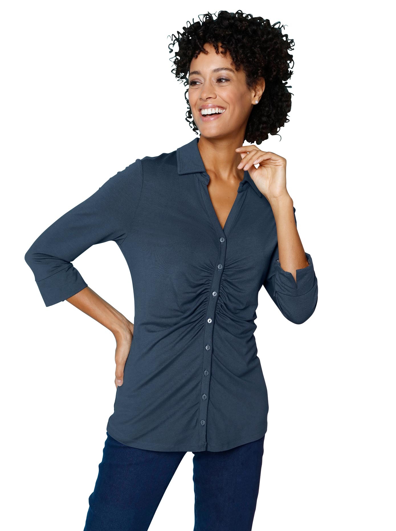 Classic Basics Blusenshirt »Shirtbluse« (1 tlg.)