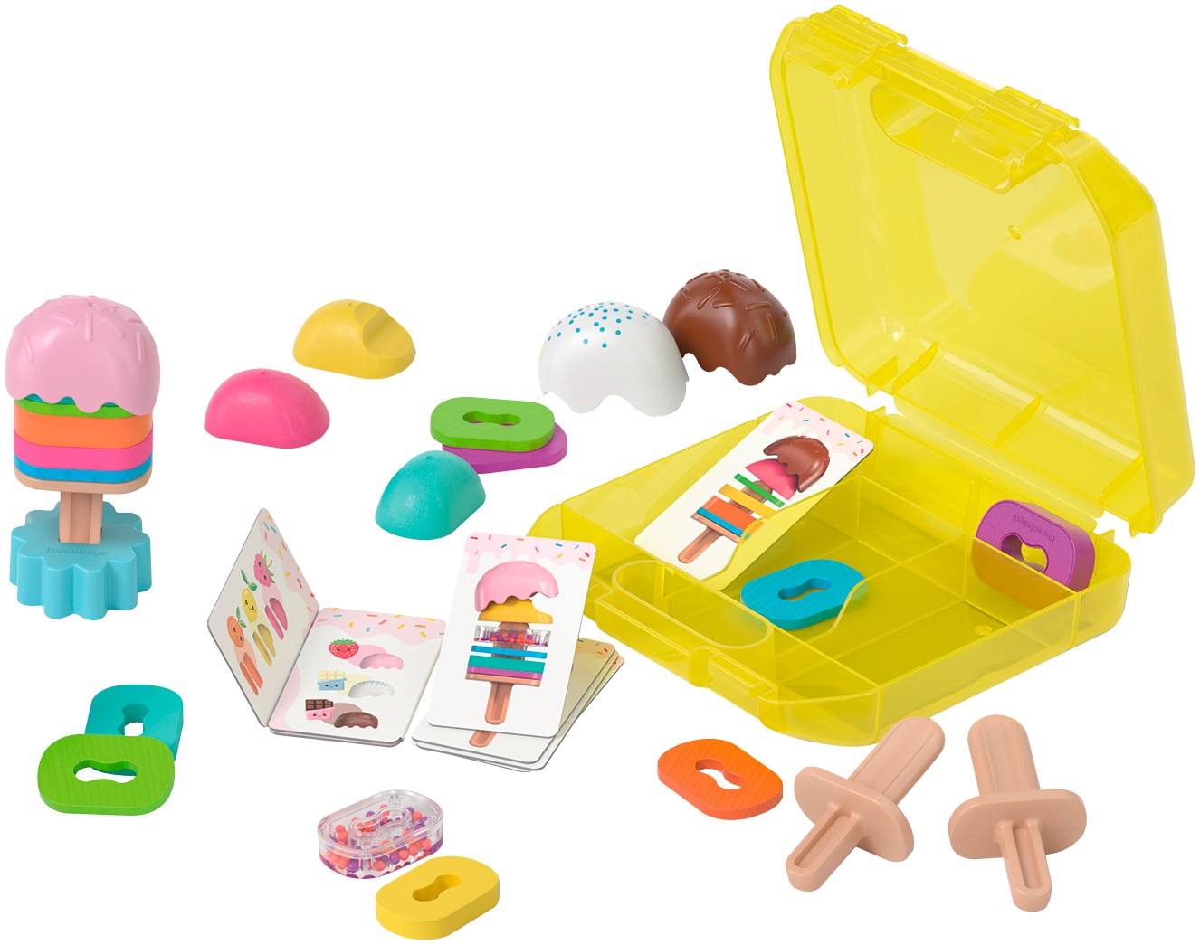 Ravensburger Steckspielzeug »Play+ Steck- und Spiel-Set: Mix dein Eis«