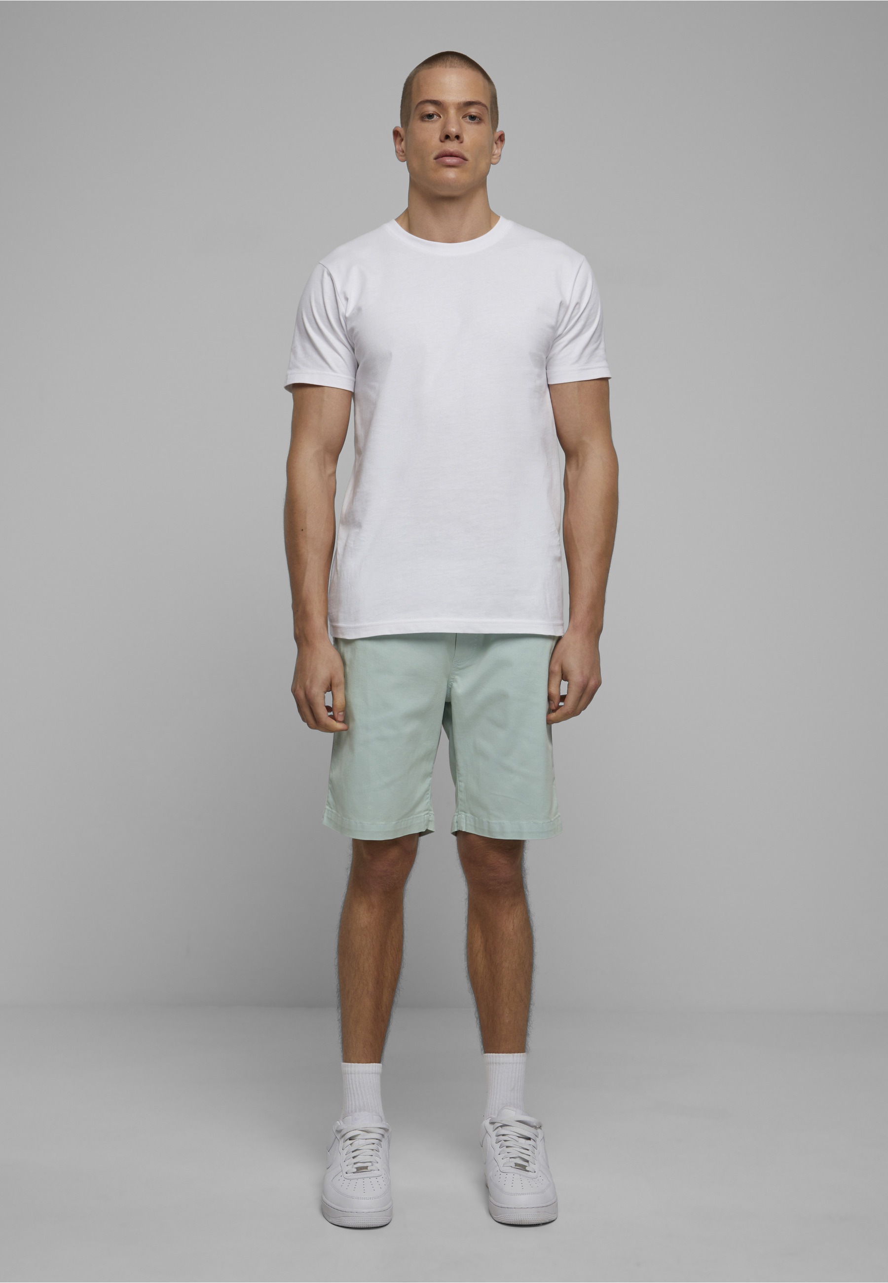 URBAN CLASSICS Stoffhose »Urban Classics Herren Stretch Twill Joggshorts«