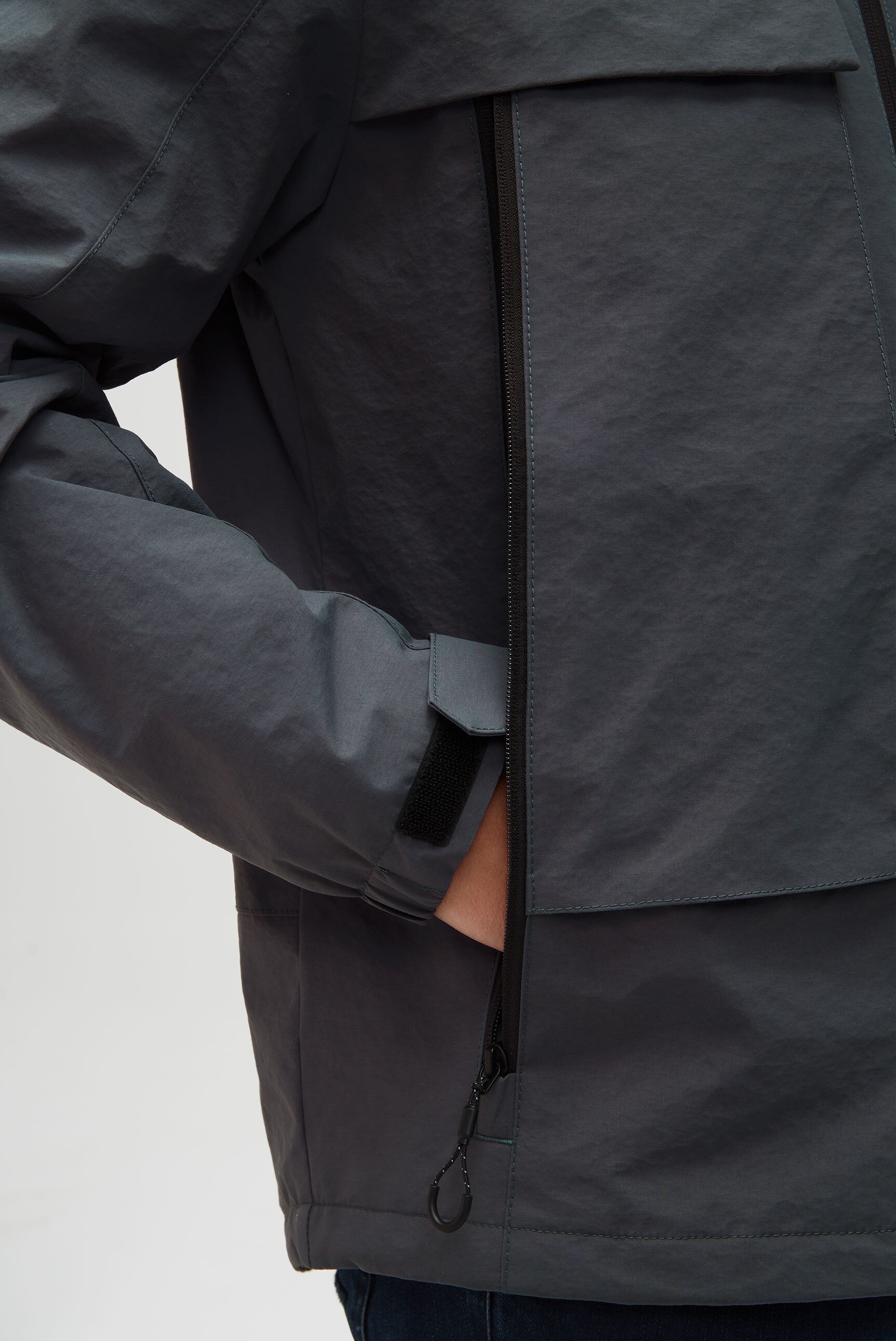 CAMP DAVID Outdoorjacke, mit Kapuze, mit längerer Rückenpartie