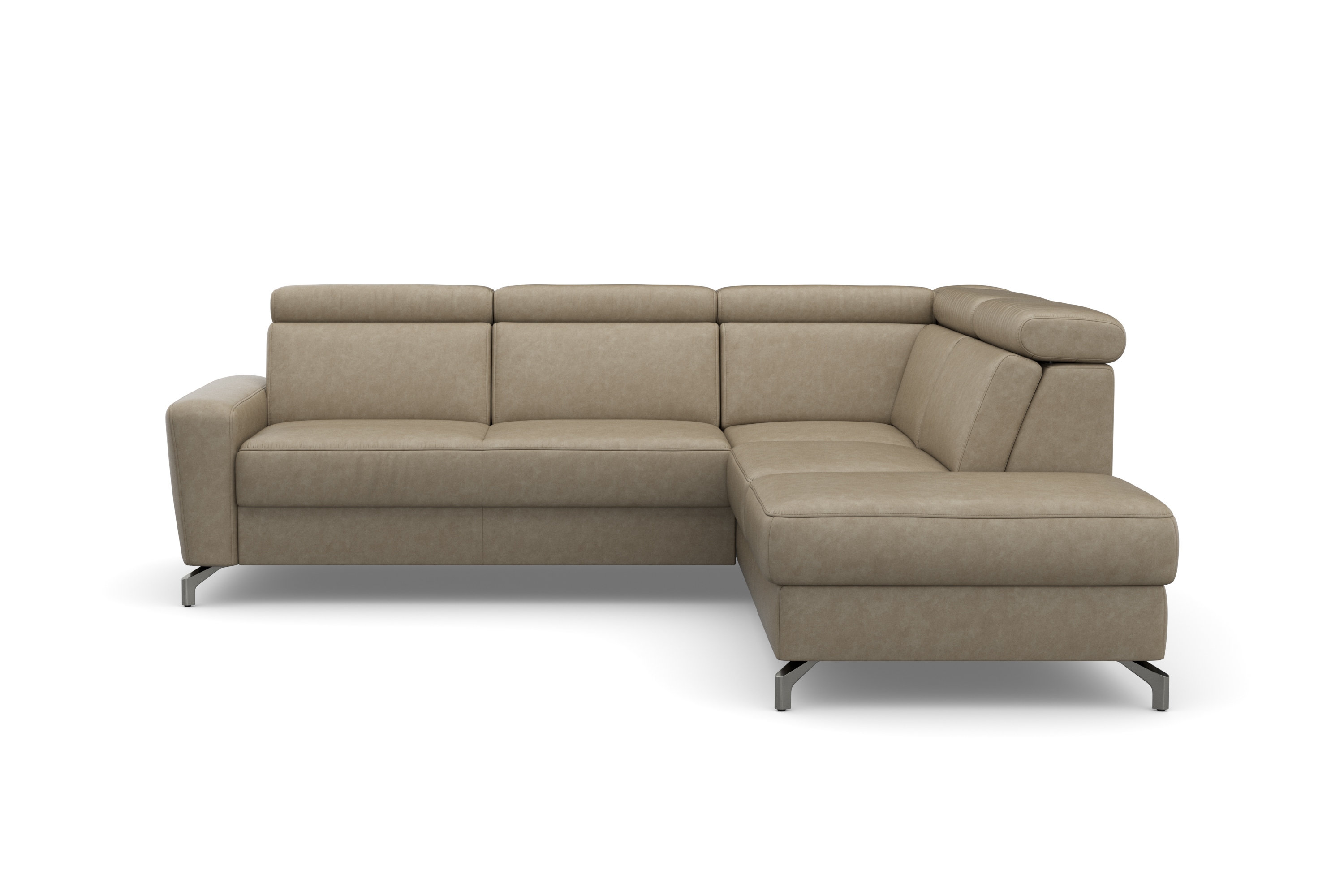 sit&more Ecksofa "Scarlett L-Form" inklusive Kopfteilverstellung, optional Schlaffunktion & Bettkasten
