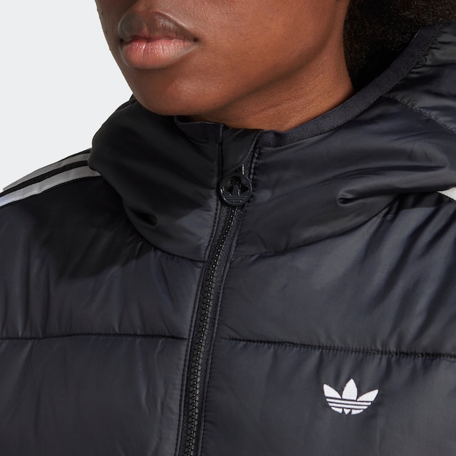 adidas Originals Outdoorjacke »HOODED PREMIUM LONG SLIM« bestellen | BAUR