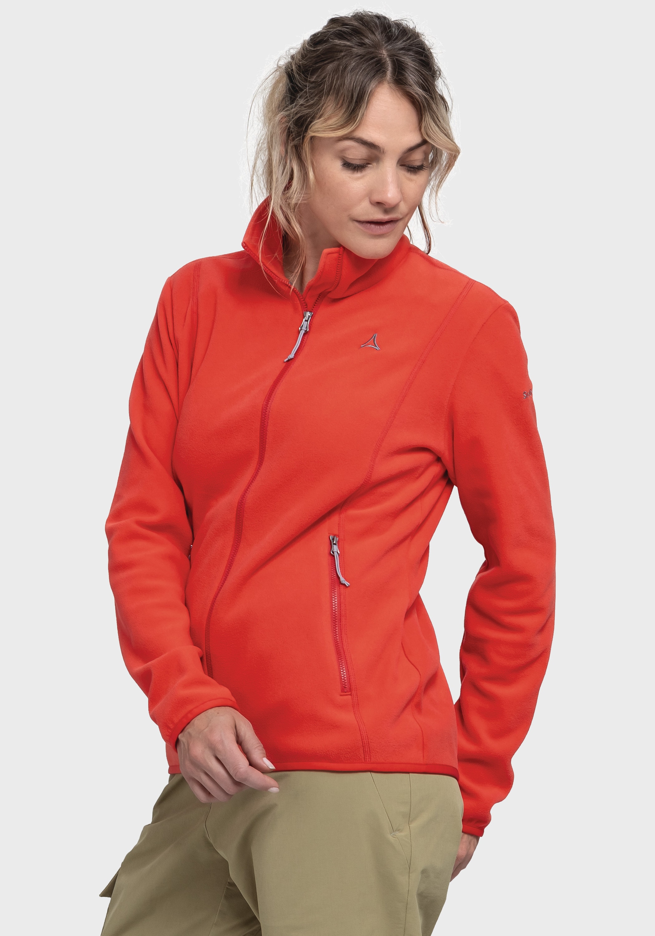 Schöffel Fleecejacke »Hiking Fleece Jk Style Ash WMS«, ohne Kapuze