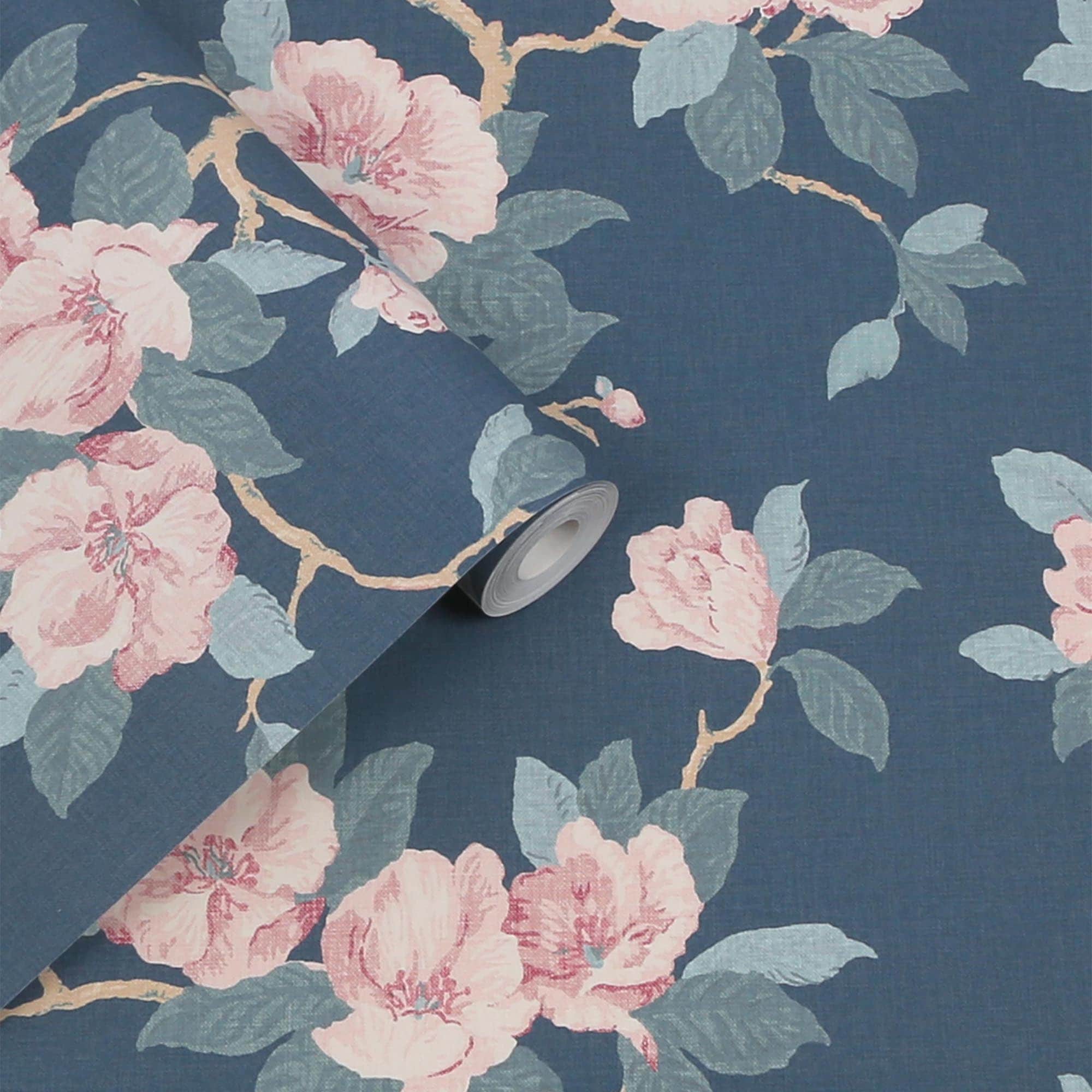 LAURA ASHLEY Vliestapete »MAYA DUSKY«, floral, Design Tapeten