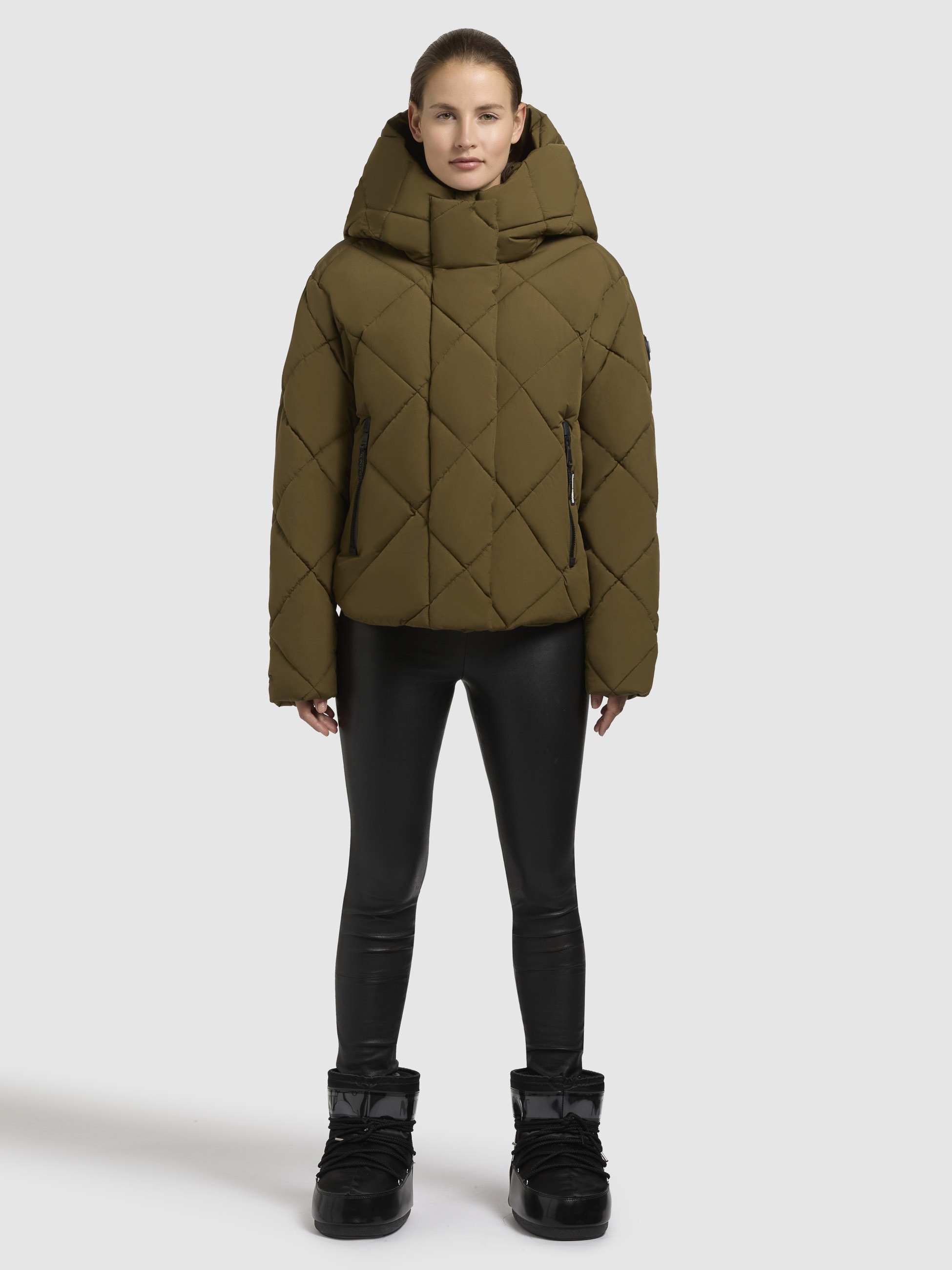 khujo Steppjacke »KIMBA«, mit Kapuze
