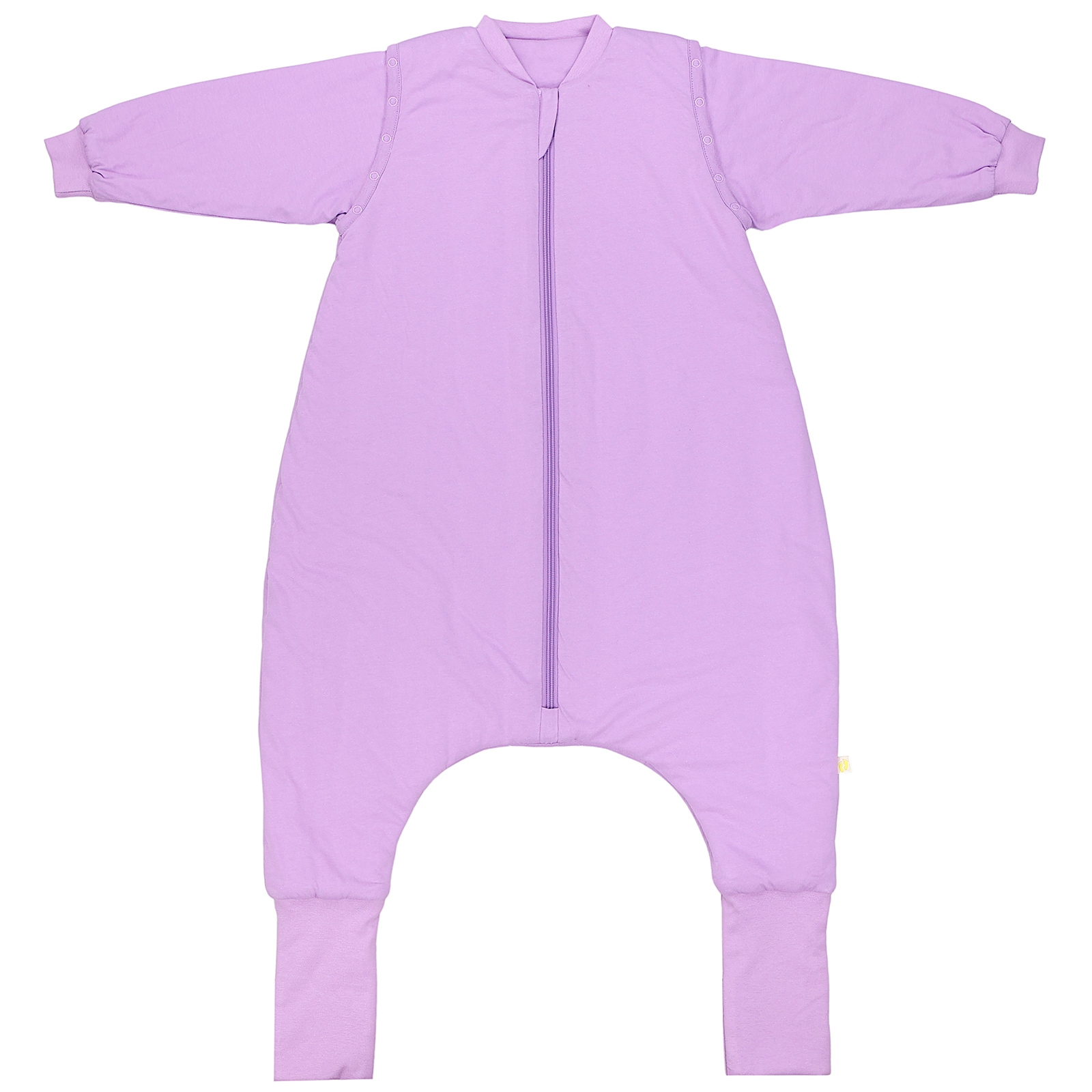 SCHLUMMERSACK Babyschlafsack "Schlafsack mit Füßen 2.5 Tog", L: 140cm, lila, Schlafsäcke