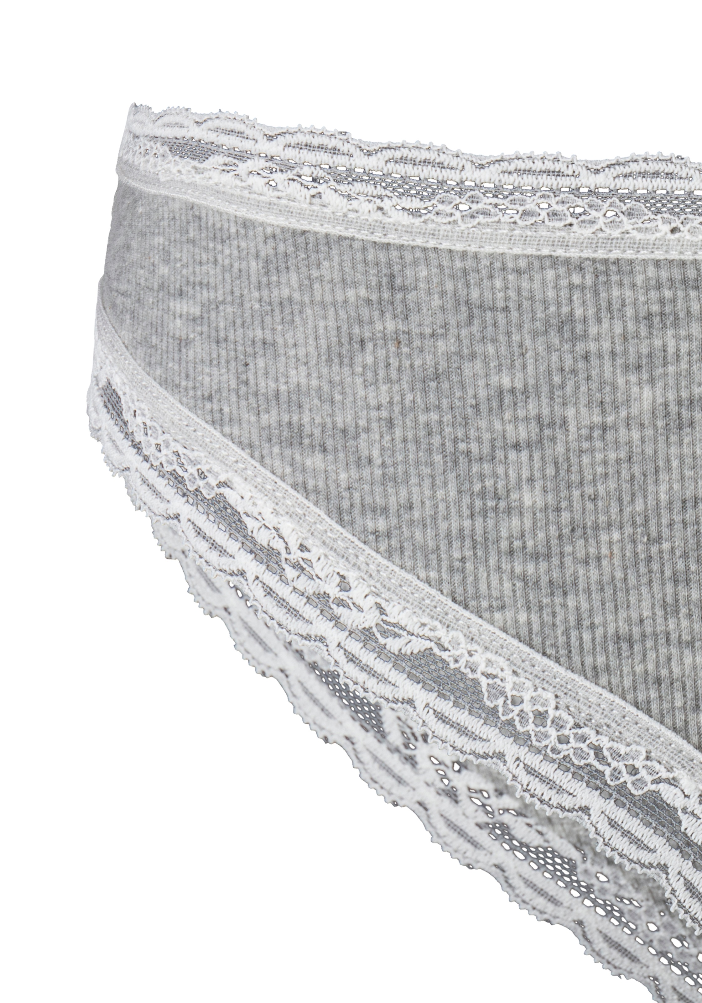 s.Oliver Brasilslip, (Packung, 2 St.), mit modischer Spitze aus Baumwollmis günstig online kaufen