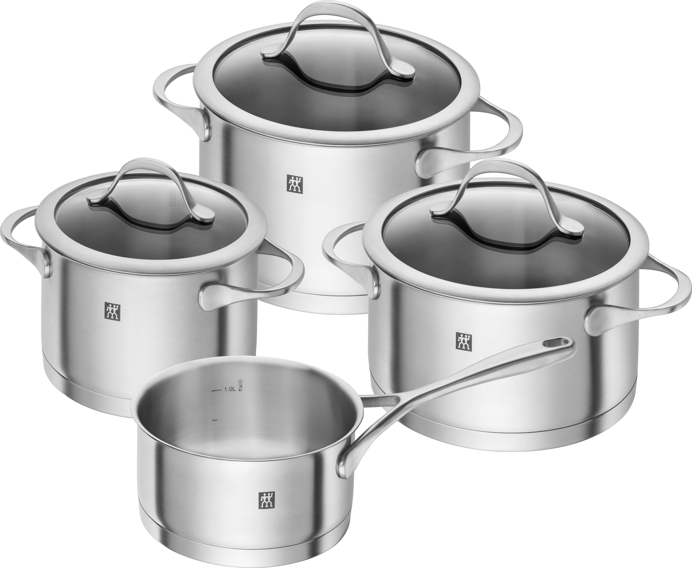 Zwilling Topf-Set »Essence«, Edelstahl | tlg.), 7 Induktion (Set, kaufen BAUR 18/10