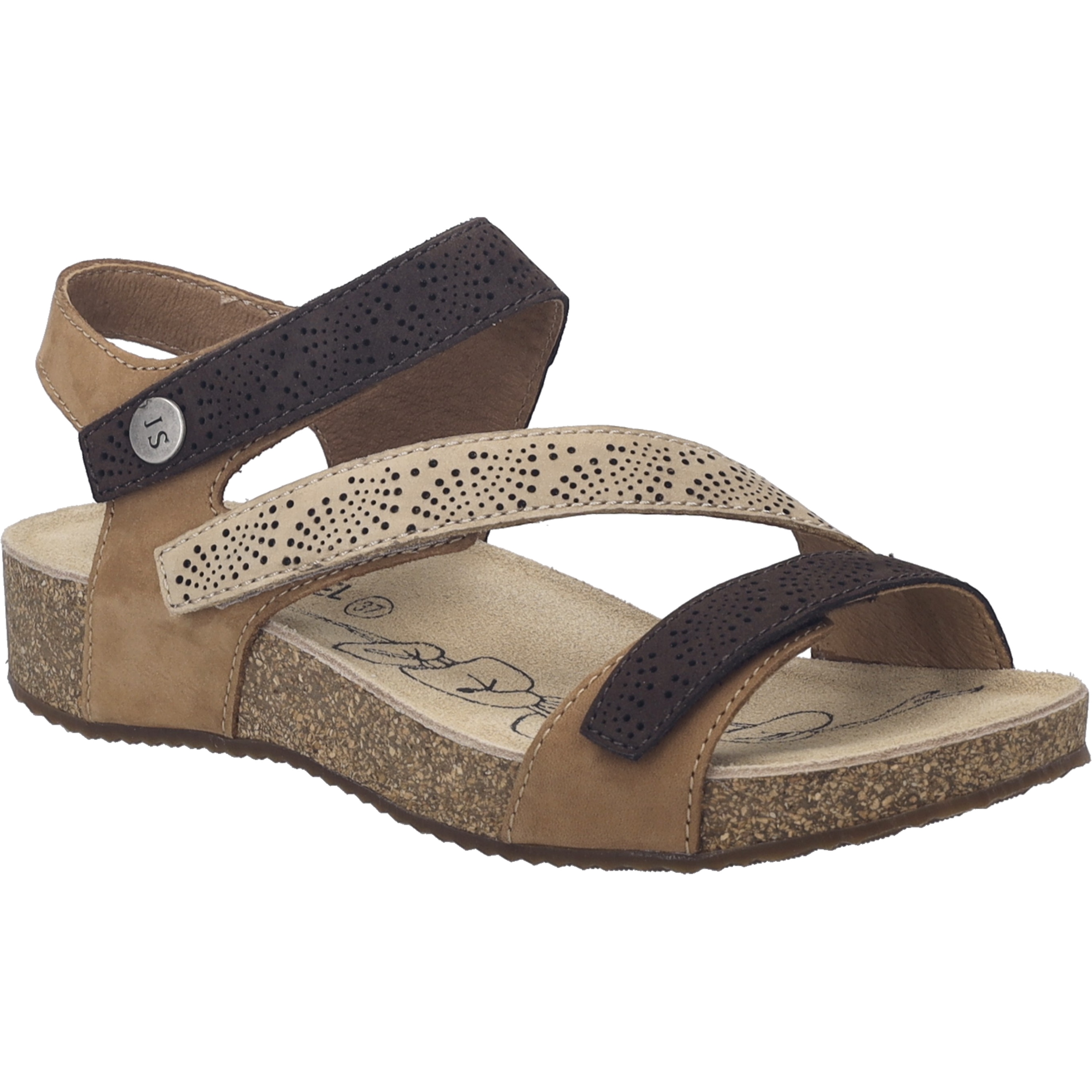 Josef Seibel Sandale "Tonga 73, nuss-multi"