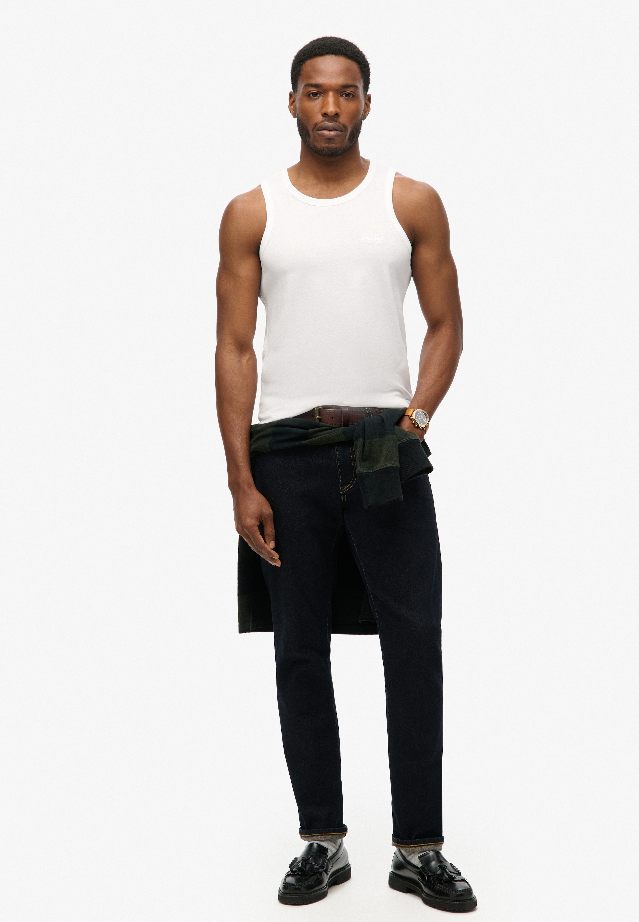 Superdry Tanktop »ESSENTIAL LOGO VEST UB«