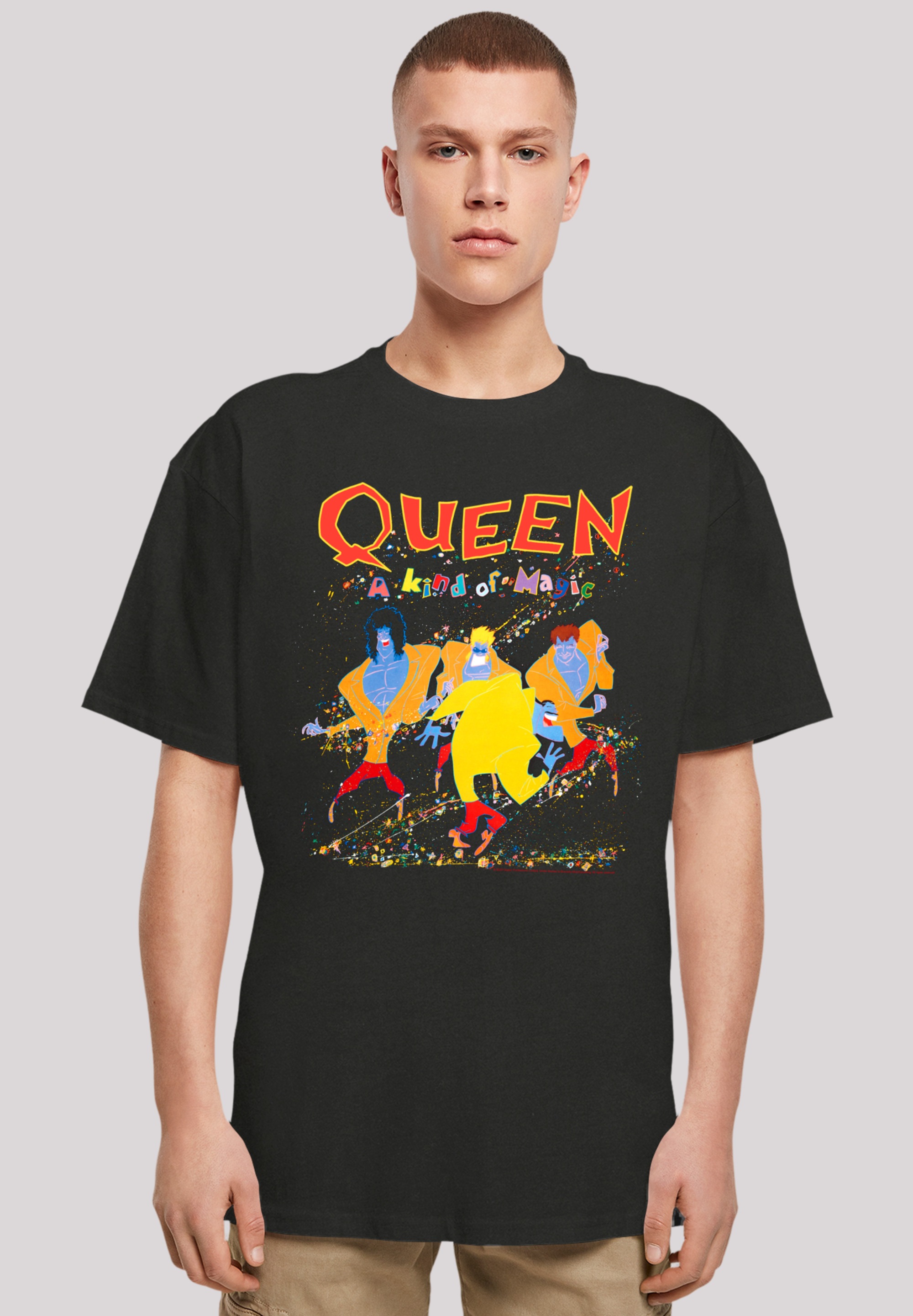 F4NT4STIC T-Shirt »Queen Rock Band A Kind Of Magic«, Premium Qualität