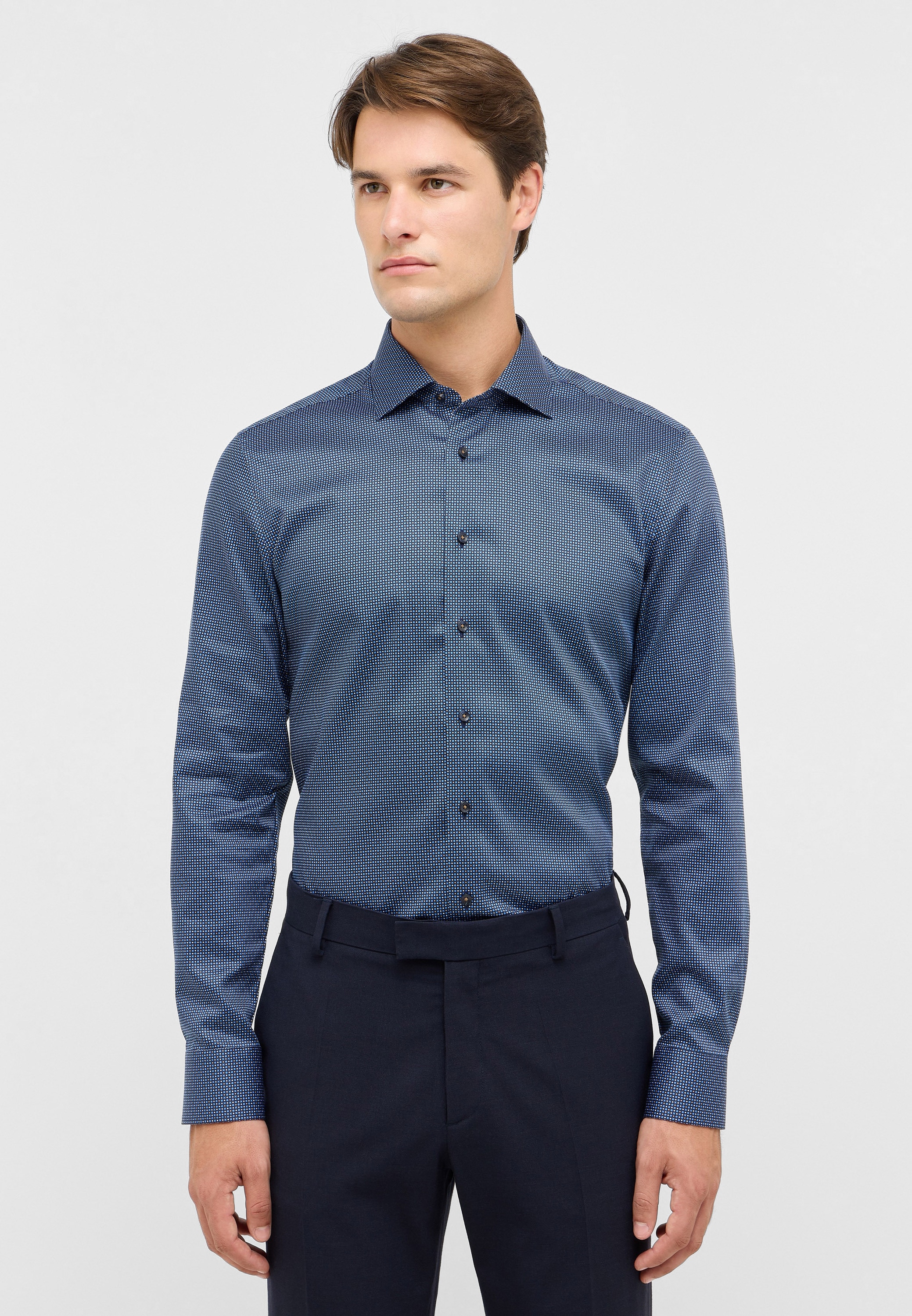 Eterna Langarmhemd "SLIM FIT", NON IRON (bügelfrei) günstig online kaufen