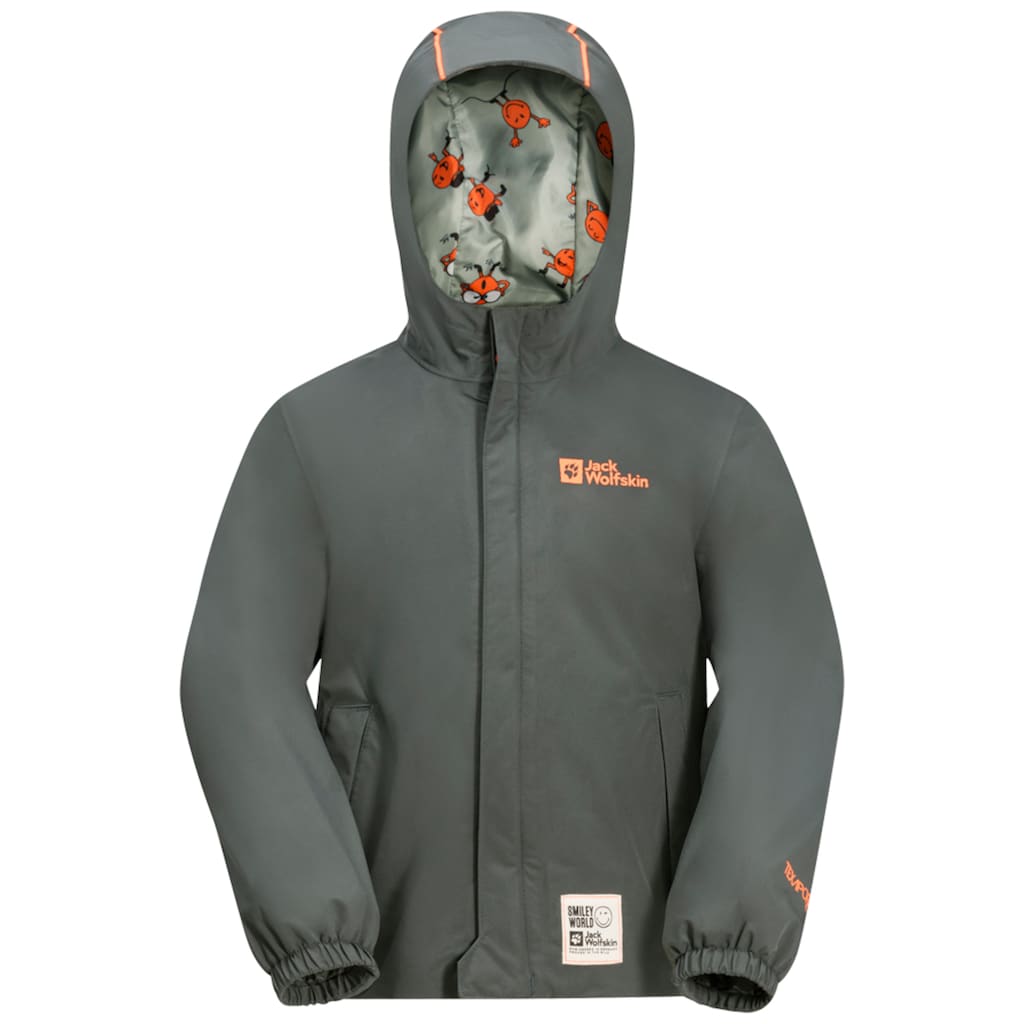 Jack Wolfskin Outdoorjacke »SMILEYWORLD 2L JKT K«, mit Kapuze