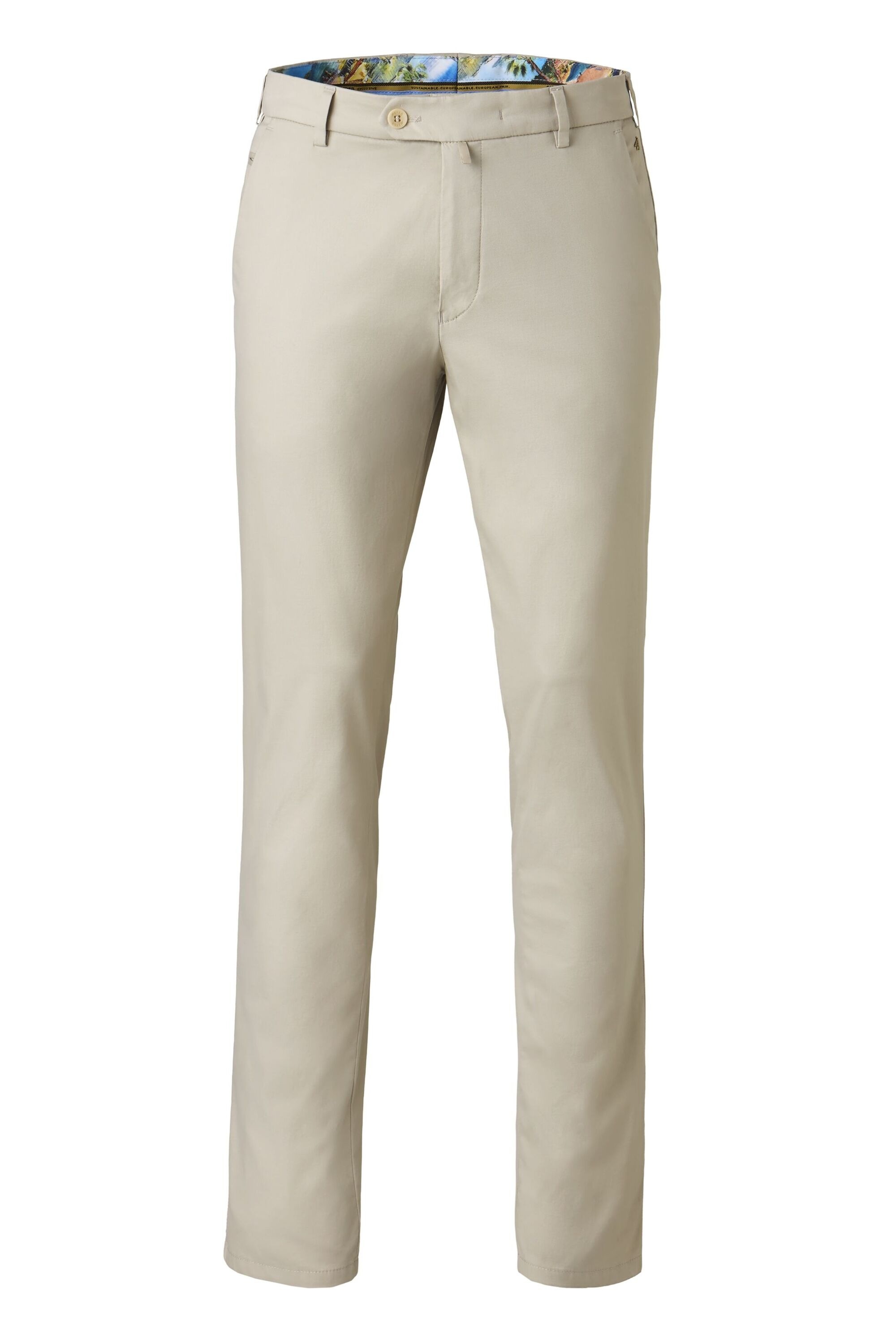 MEYER Chinos »Bonn 1-8142«  Seide-Bio-Baumwolle