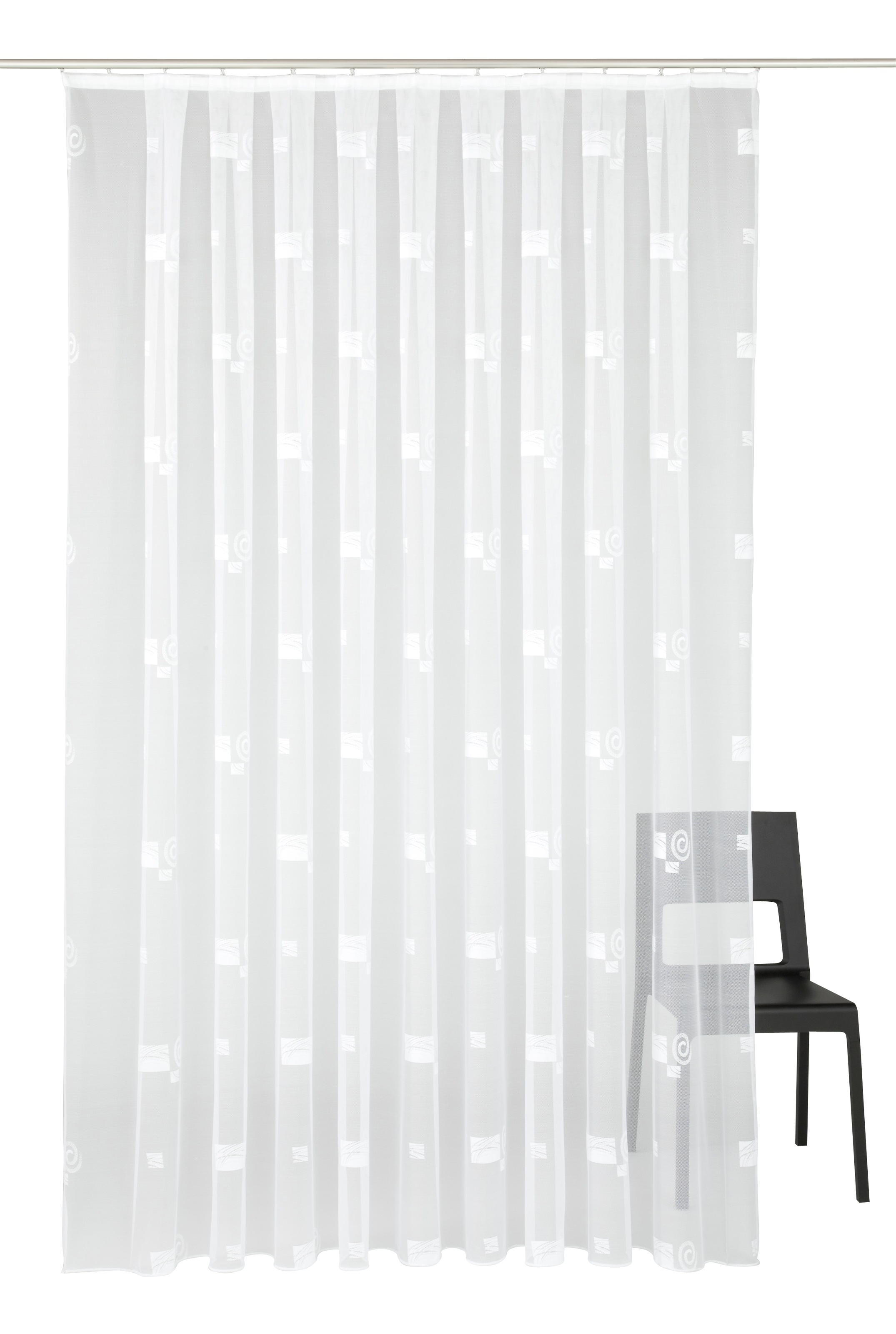 Weckbrodt "Jacquardstore BL-MW" Kräuselband 1 Stk. tlg. feste Falten, Jacqu günstig online kaufen