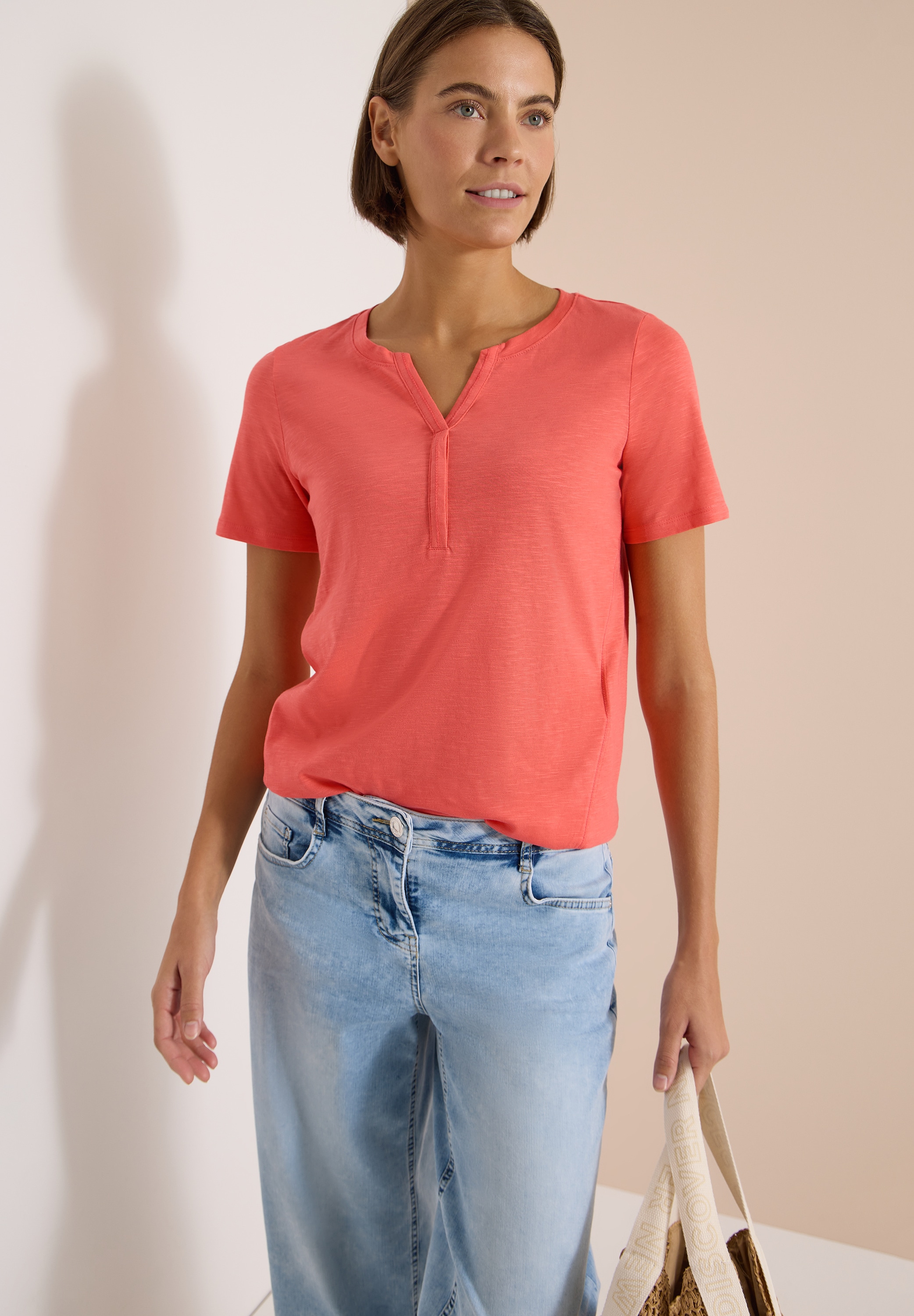 Cecil Tunikashirt aus reiner Baumwolle
