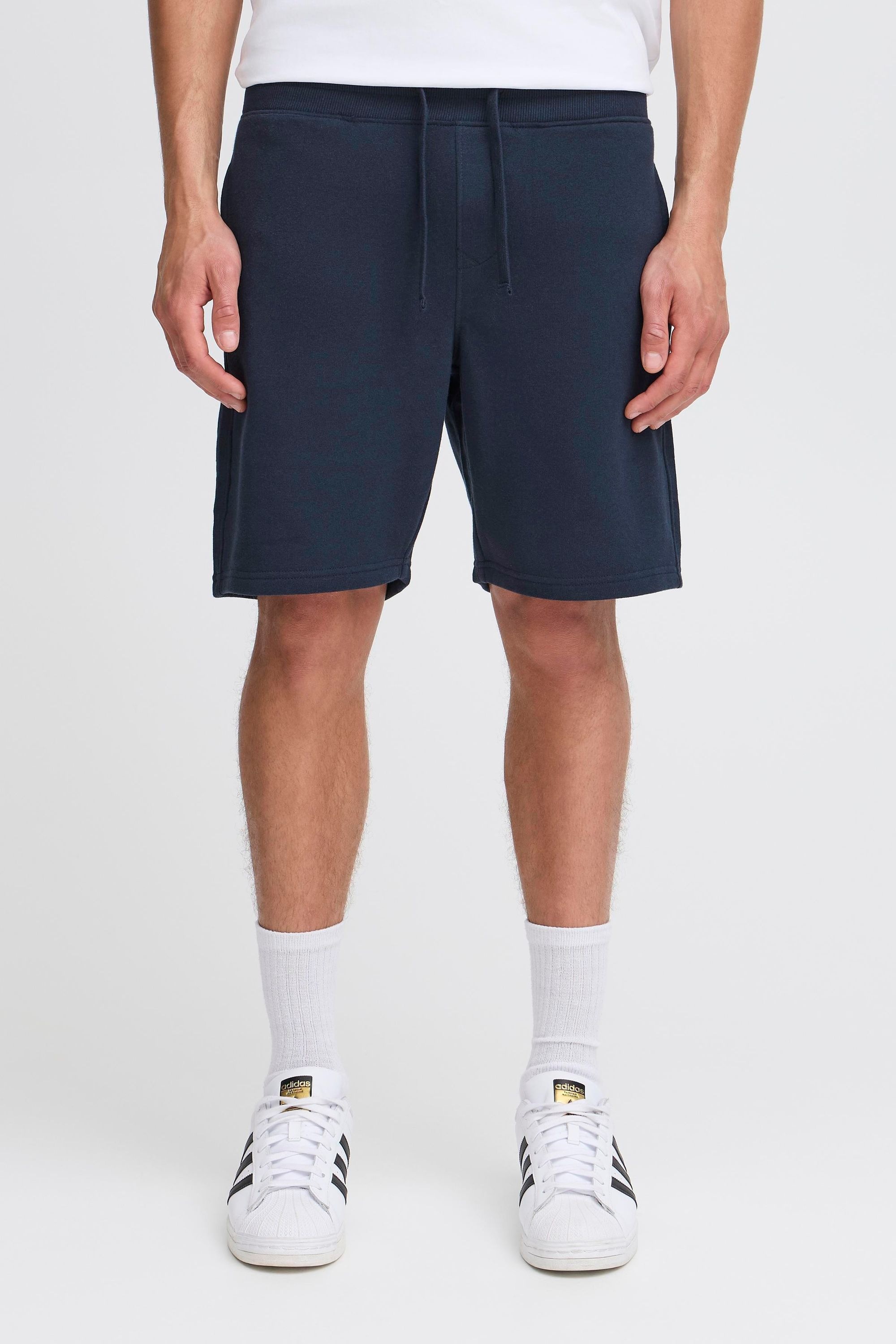 !solid Sweatshorts SOLID "Sweatshorts SDAUGUN", Herren, Gr. XXL, N-Gr, blau (insignia blau), Obermaterial: 60% Baumwolle CO. 40% Polyester PES., Hosen Sweatshorts 2