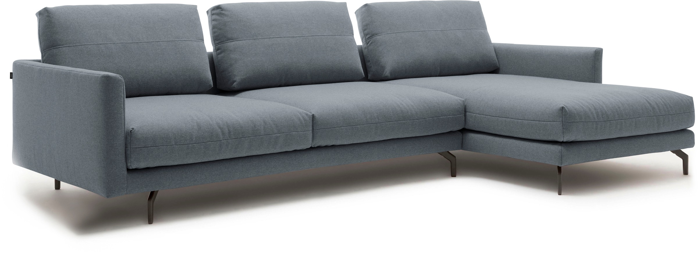 Creation BY ROLF BENZ Ecksofa »CR.414, Designecksofa, Polsterecke, L-Form«, wahlweise aus feinstem Rindsleder oder hochwertigem Chenille