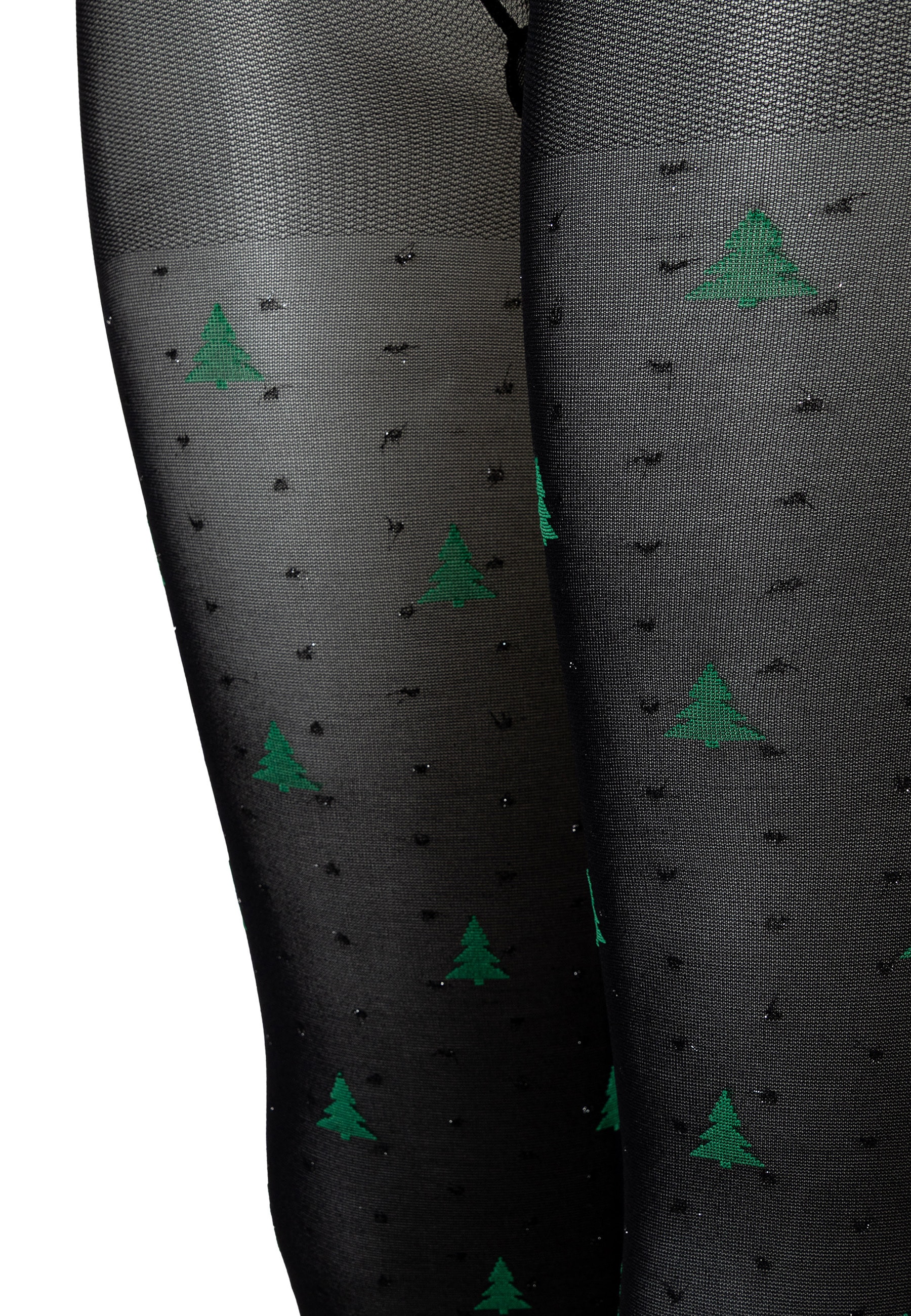 Camano Feinstrumpfhose »christmas trees 1er Pack«