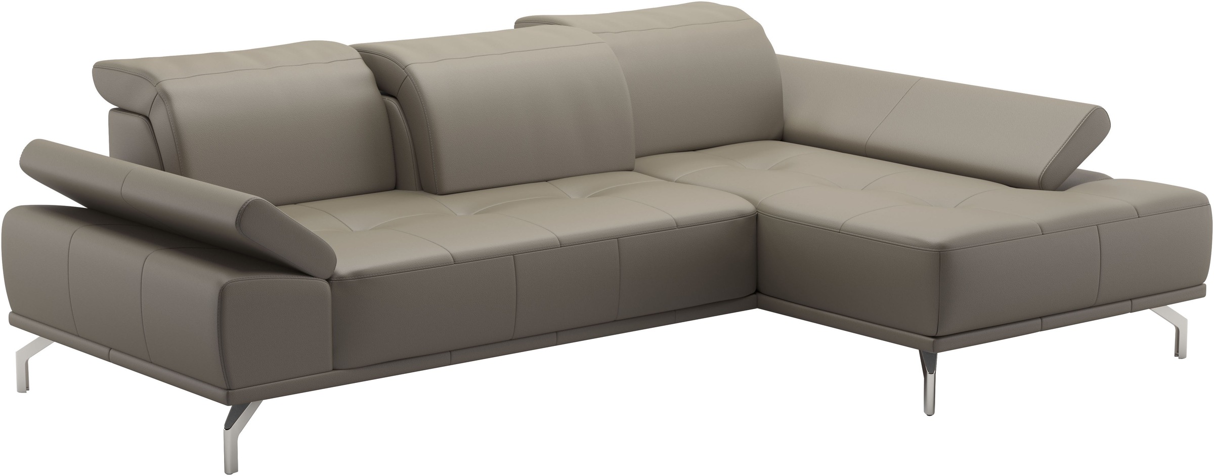 Places of Style Ecksofa »Caluna«, Inkl.Sitztiefenverstellung