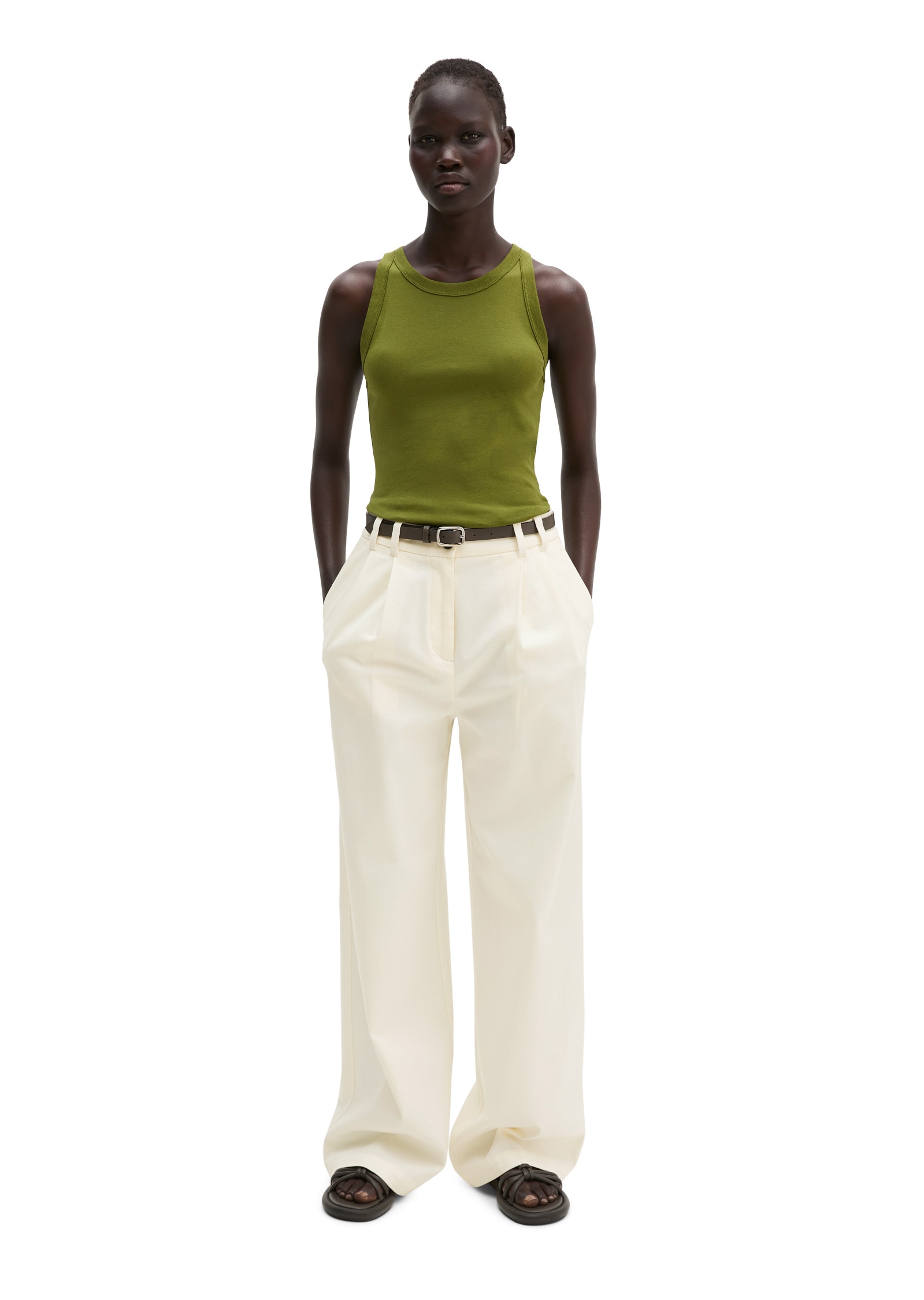Marc O'Polo T-Shirt »aus Organic-Cotton-Rib-Jersey«