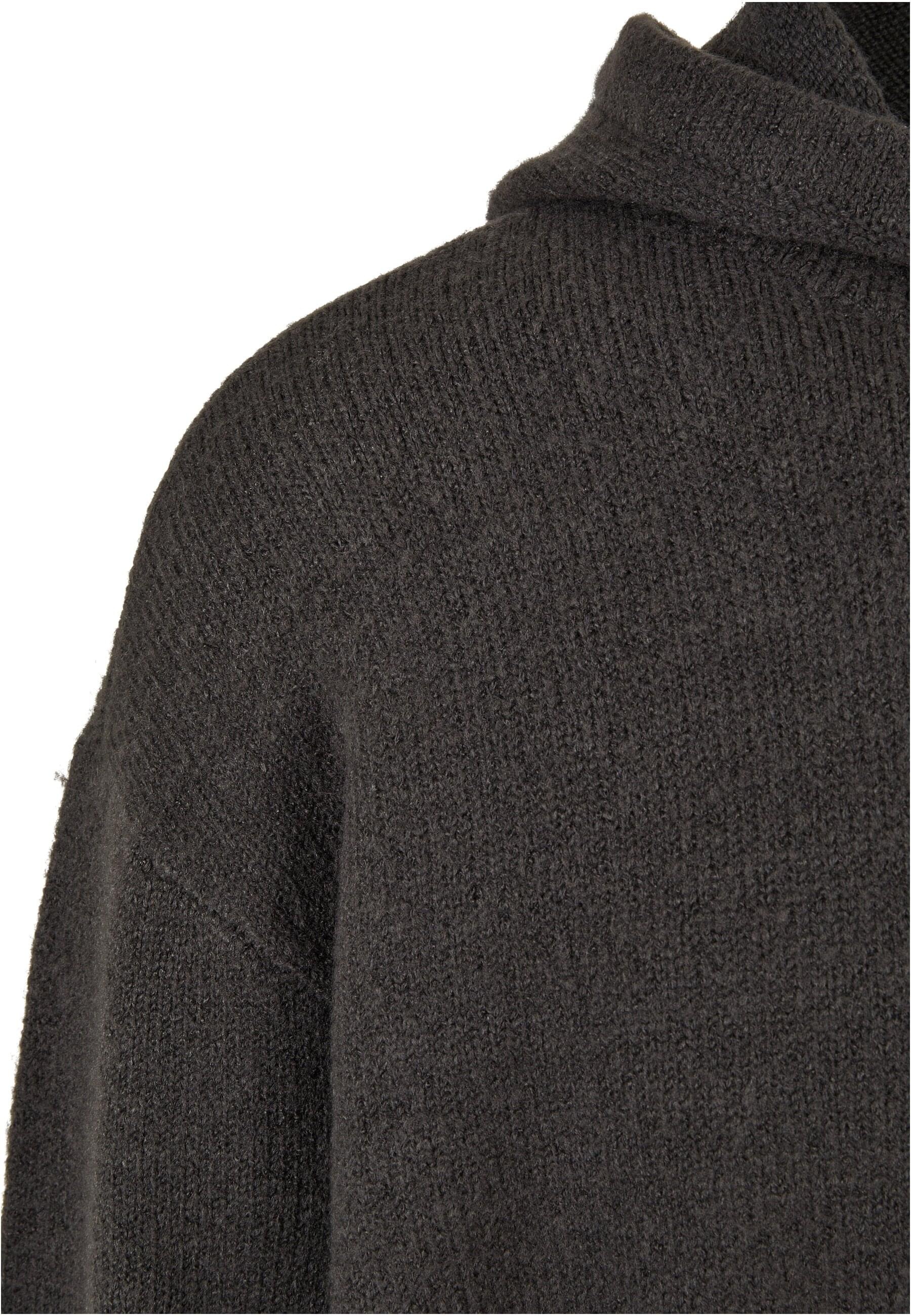 URBAN CLASSICS Rundhalspullover »Urban Classics Herren Oversized Chunky Hoody Sweater«, (1 tlg.)