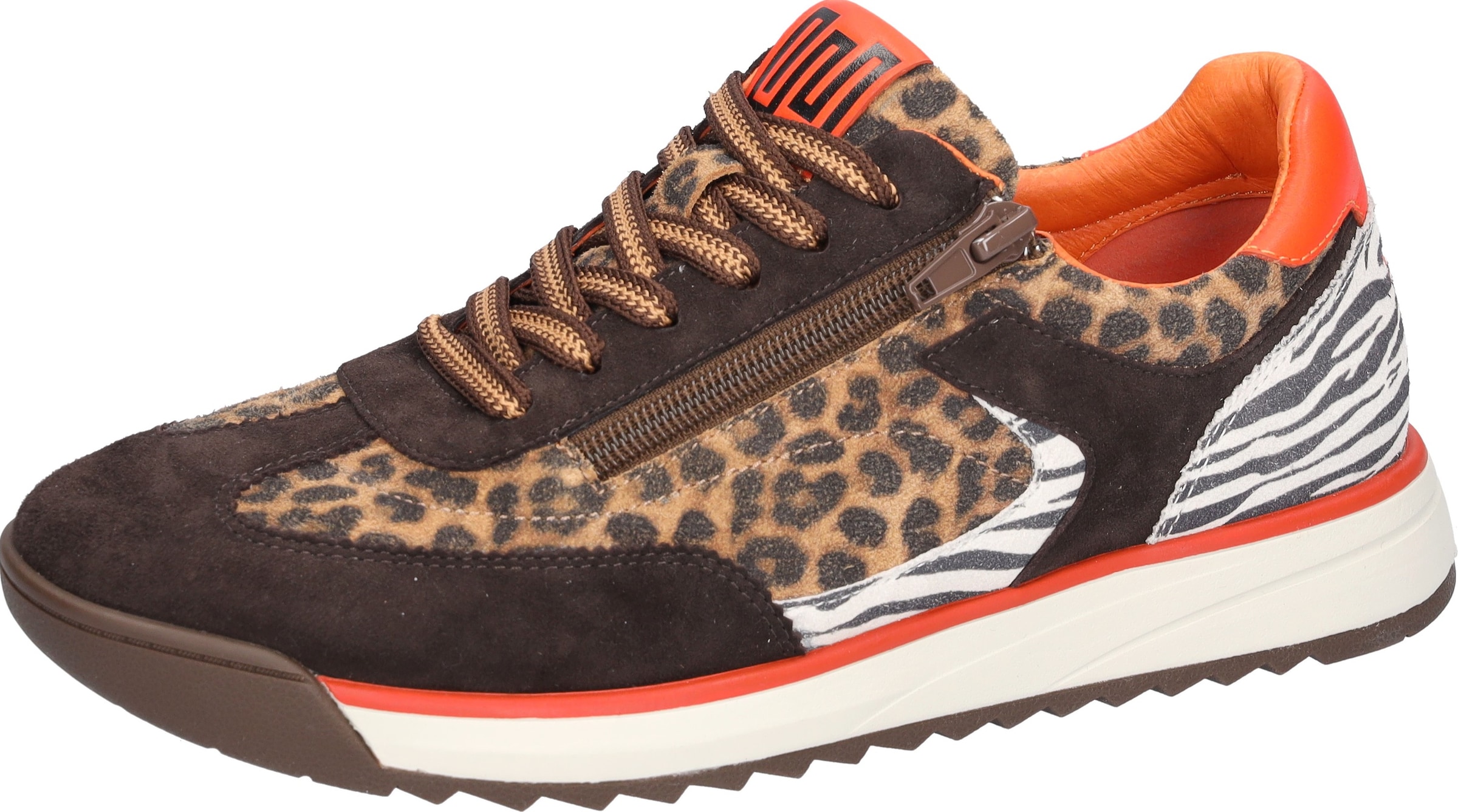 Waldläufer Sneaker "H-Carmen" Schnürschuh, Bequemschuh, Reißverschluss, in Komfortweite H