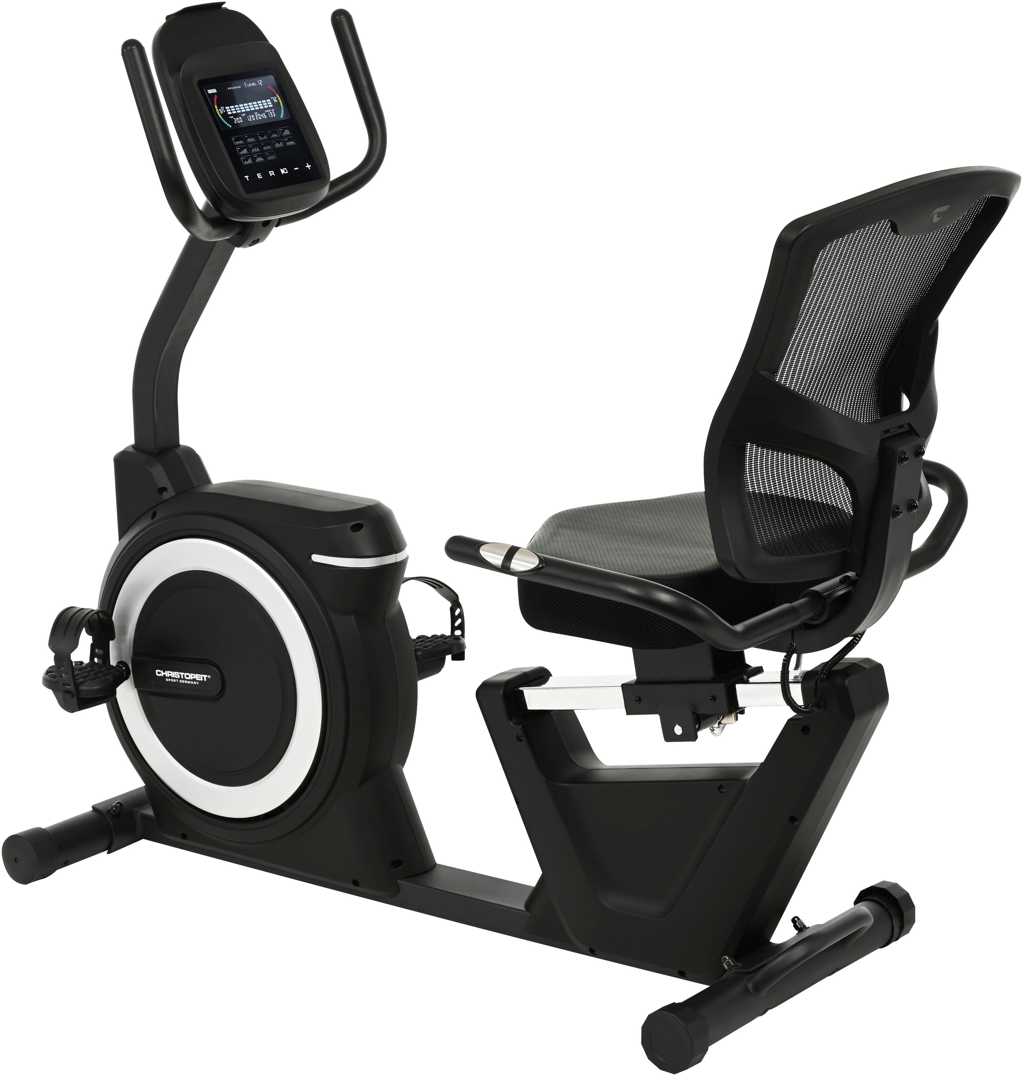 Thumbnail - Christopeit Sport Liege-Ergometer "Sitz-Ergometer RS 4000" 150 kg max. Benutzergewicht, Fahrrad, 32 Widerstandsstufen