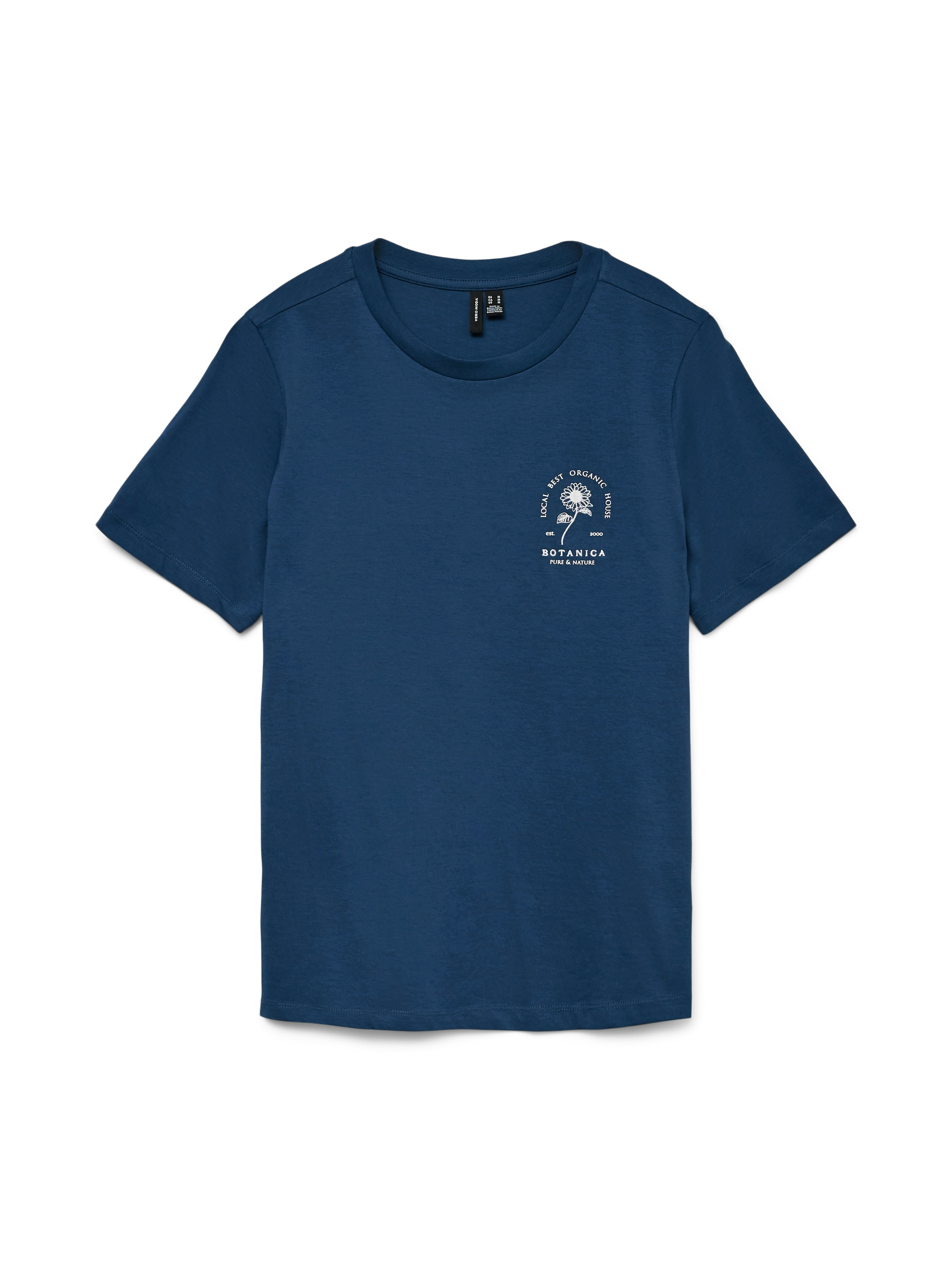 Vero Moda Kurzarmshirt "VMULLA PAULINA SS TOP BOX JRS" mit Print günstig online kaufen