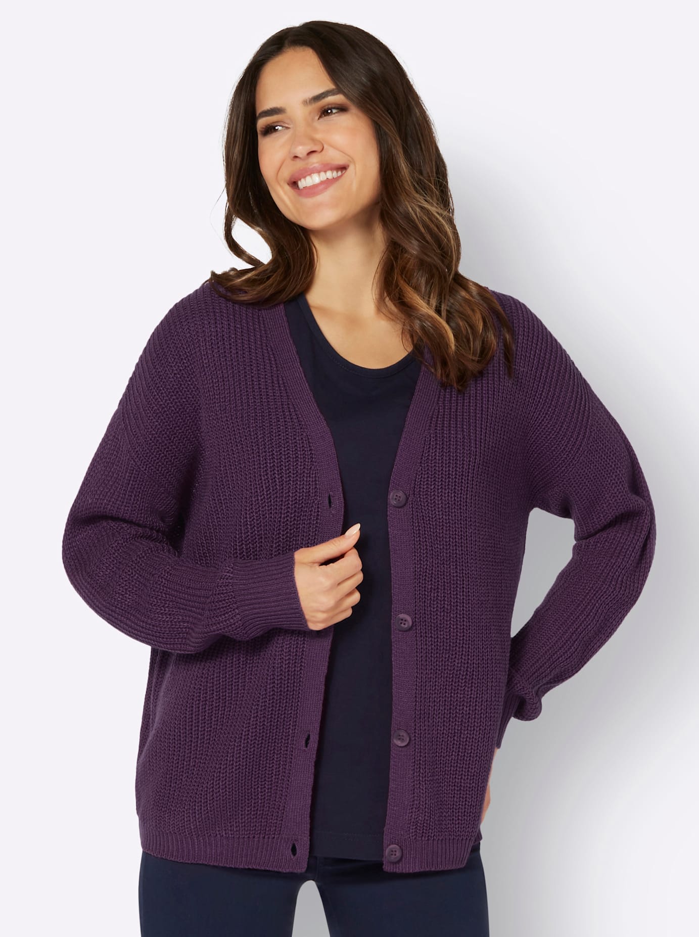 Classic Basics Strickjacke