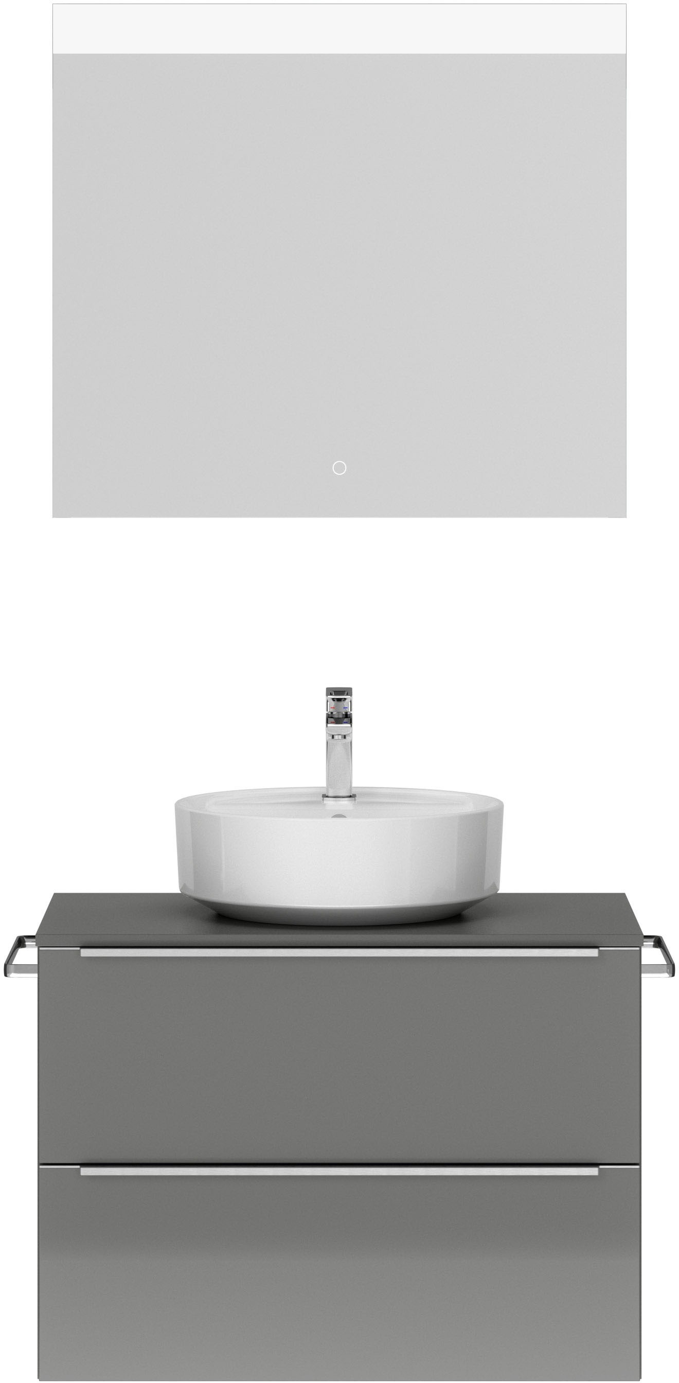 nobilia Badmöbel-Set "Alvene" vormontiert, mit Soft-Close, 2 Stk. tlg. günstig online kaufen