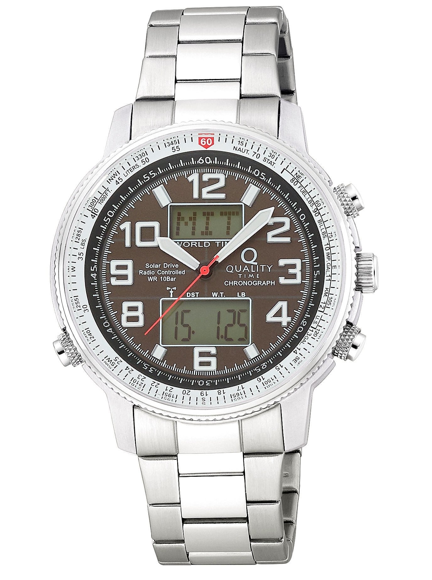 Herren Funkuhr, schwarz, Armbanduhren